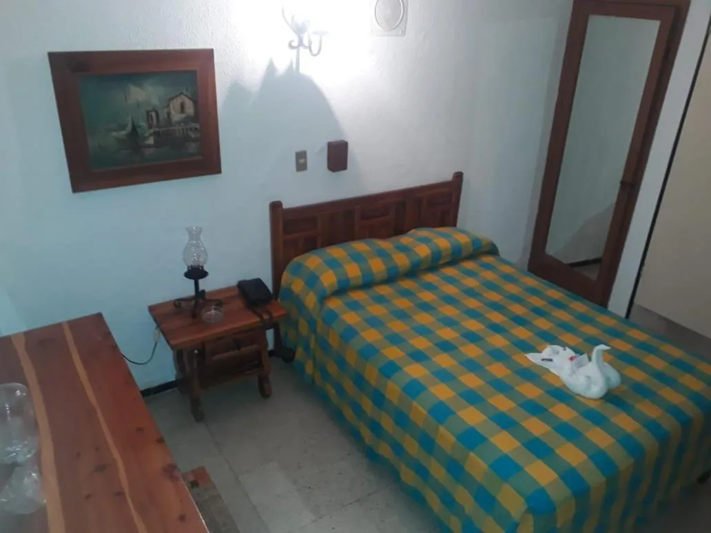 Bed in Hotel Maria Luisa