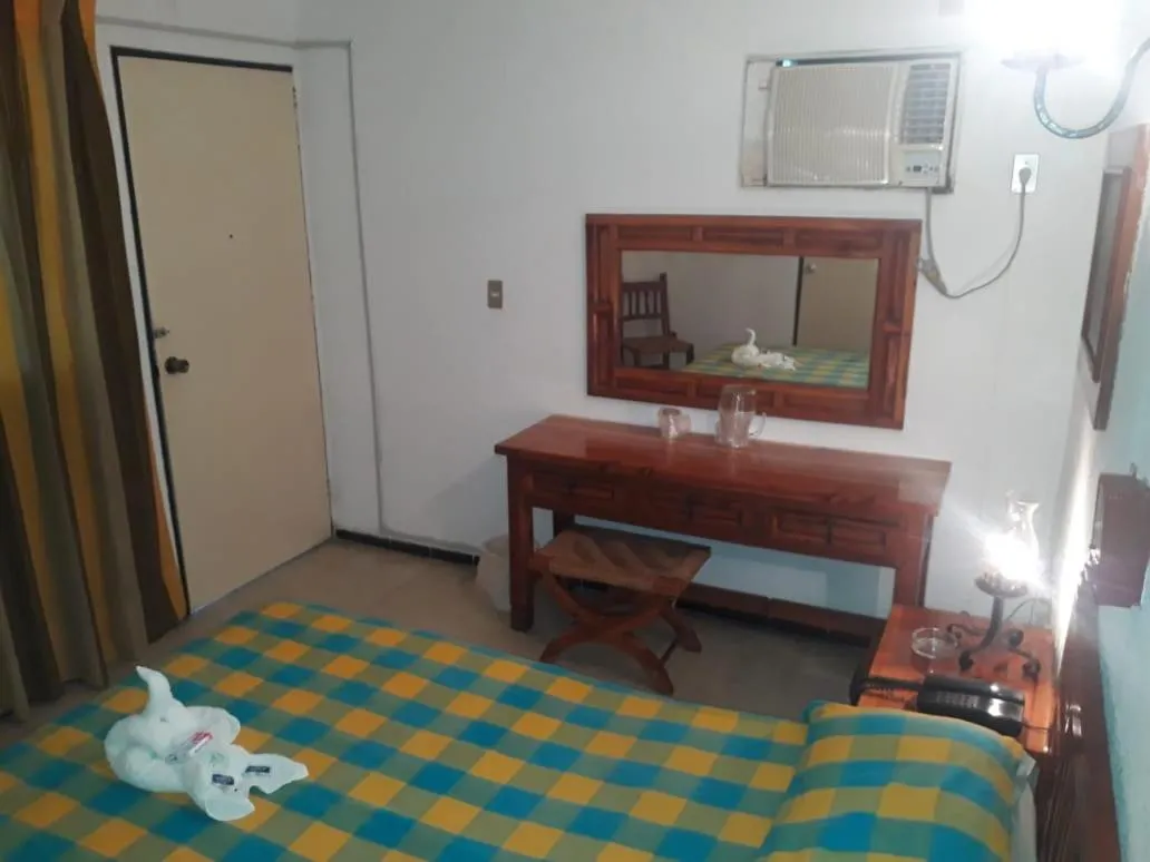 Bed in Hotel Maria Luisa