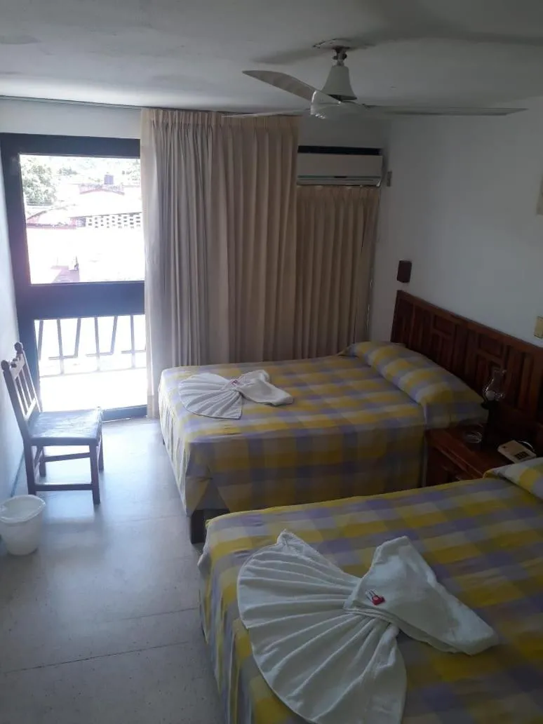 Bed in Hotel Maria Luisa