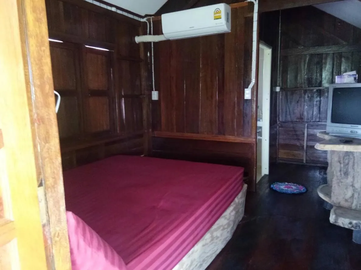 Bed in Pumaka Resort