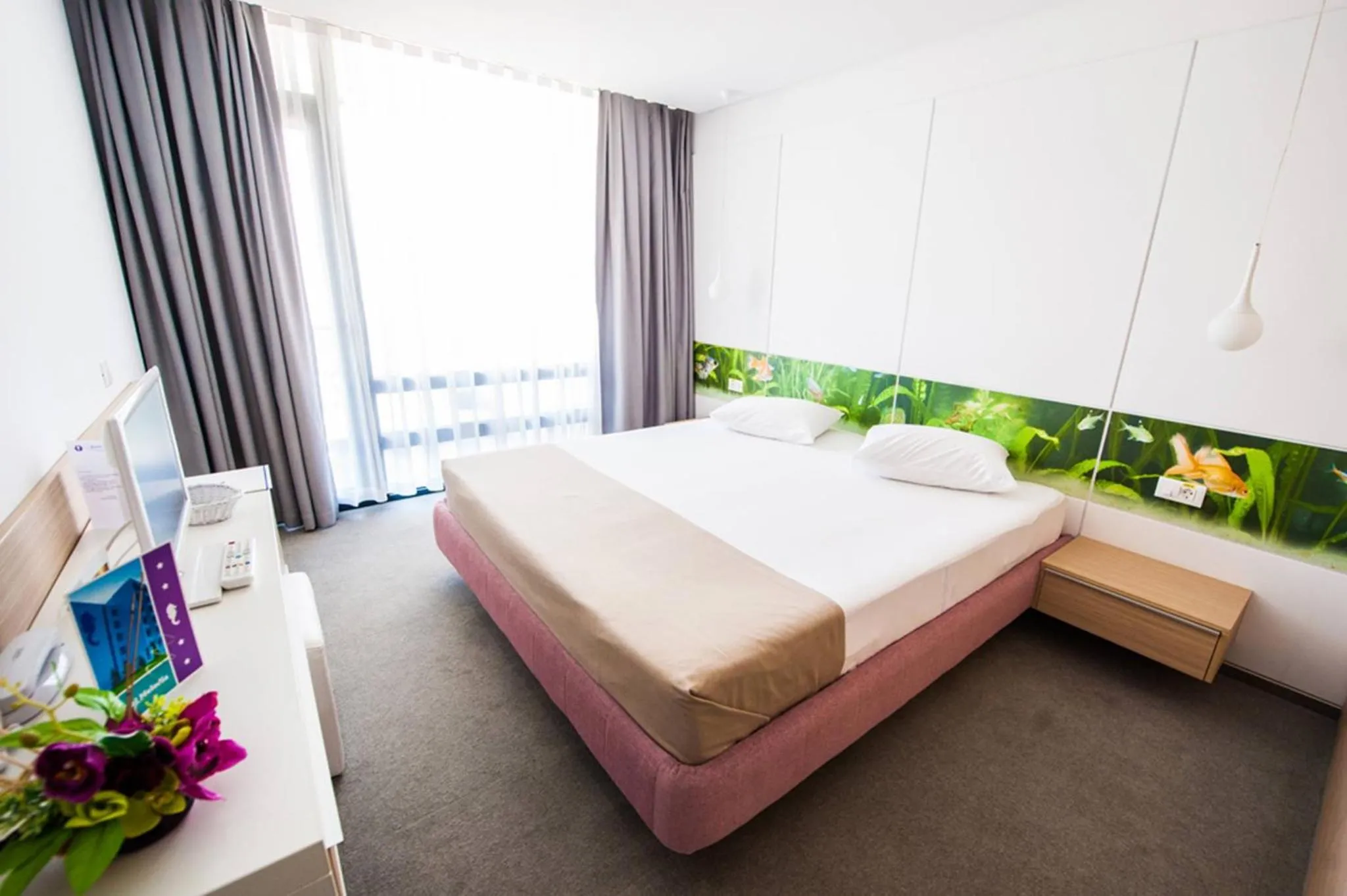 Bed in Hotel Melodia