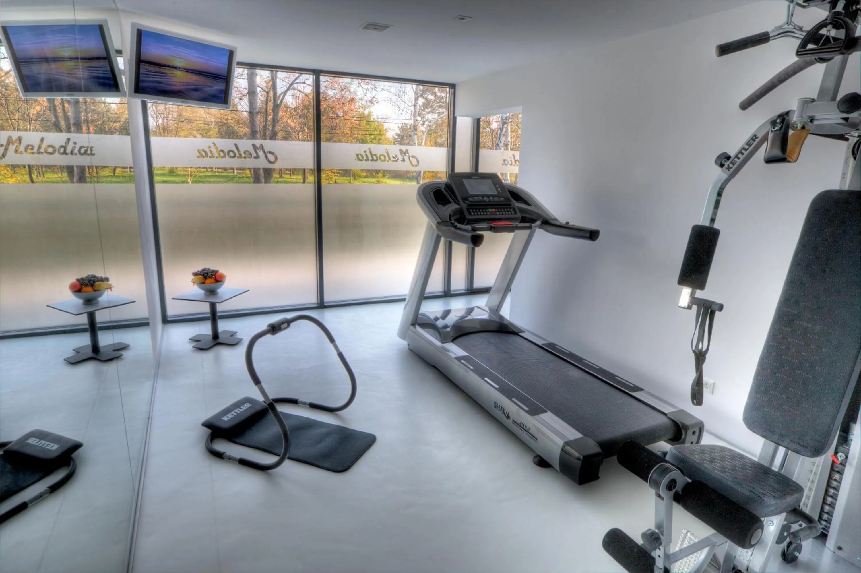 Fitness centre/facilities in Hotel Melodia