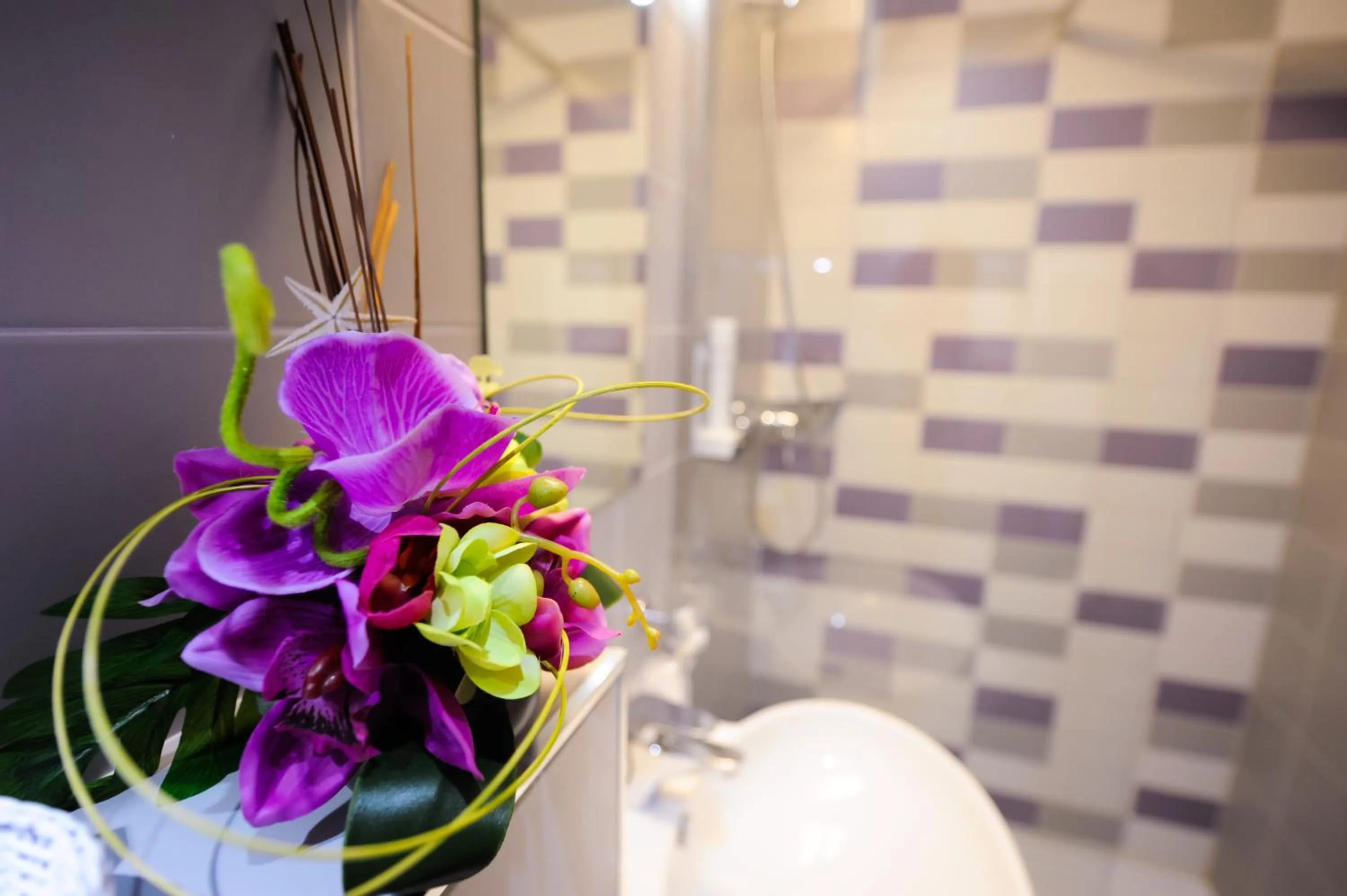 Bathroom in Hotel Melodia