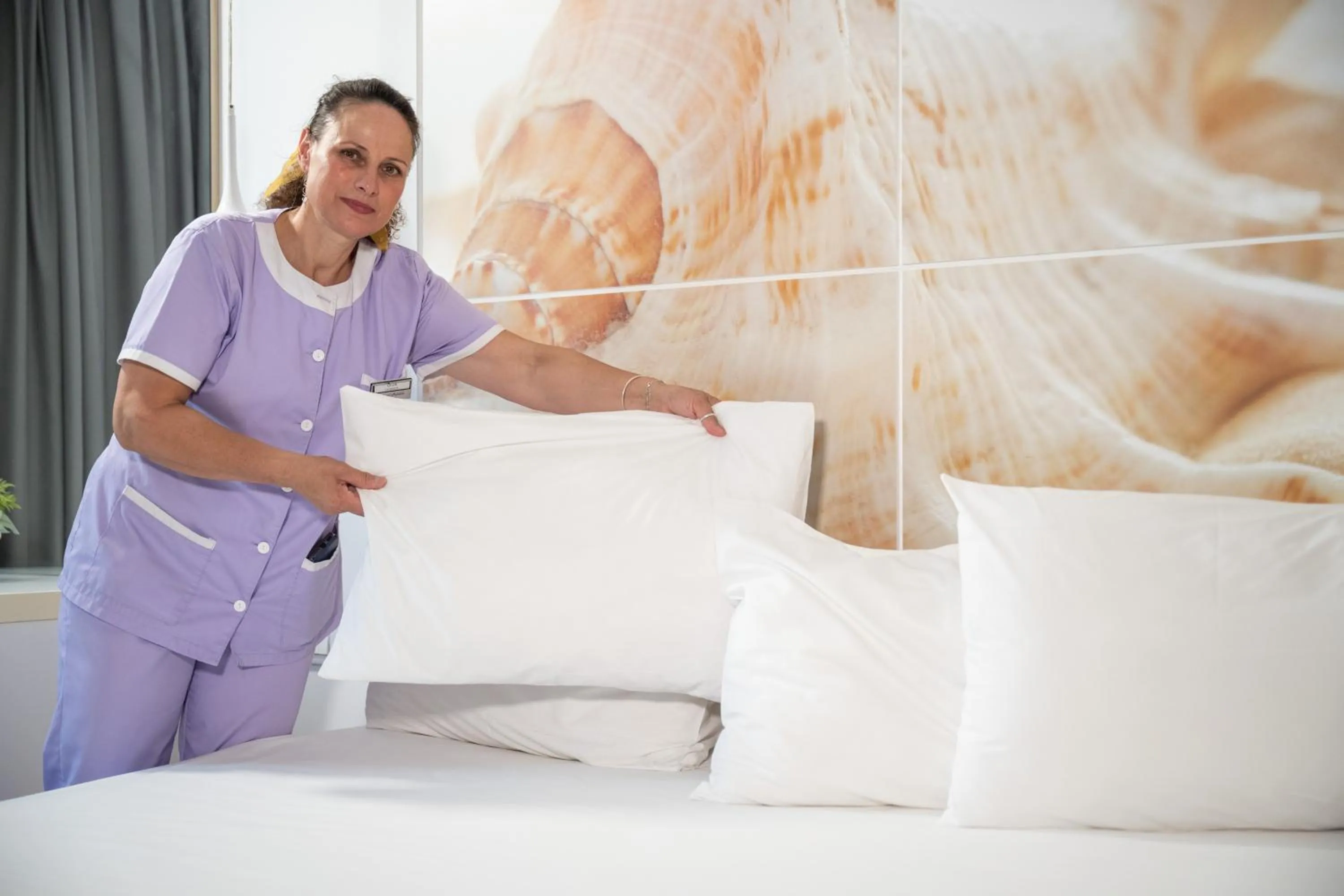 Bed in Hotel Melodia