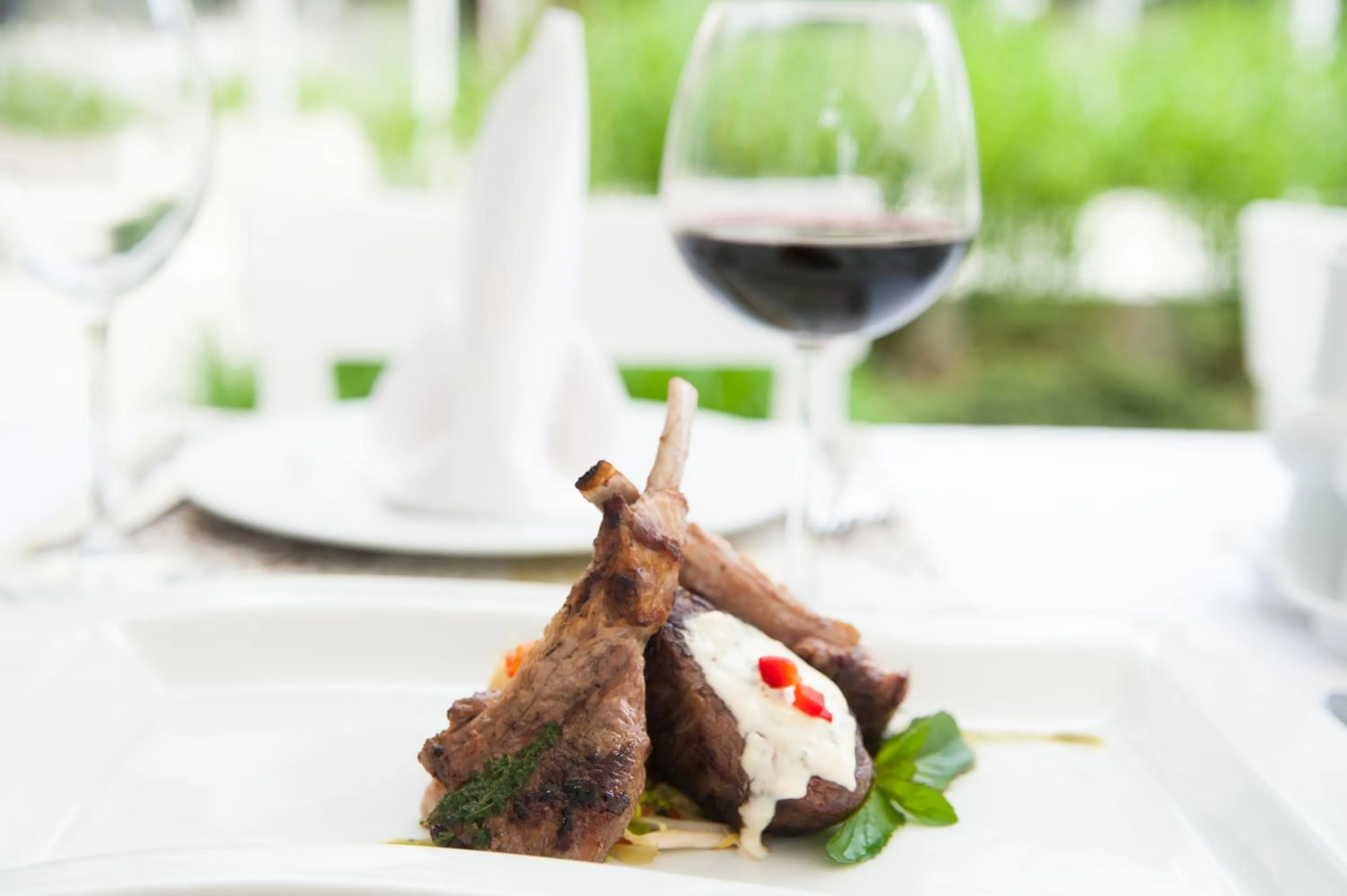Food close-up in Hotel Melodia
