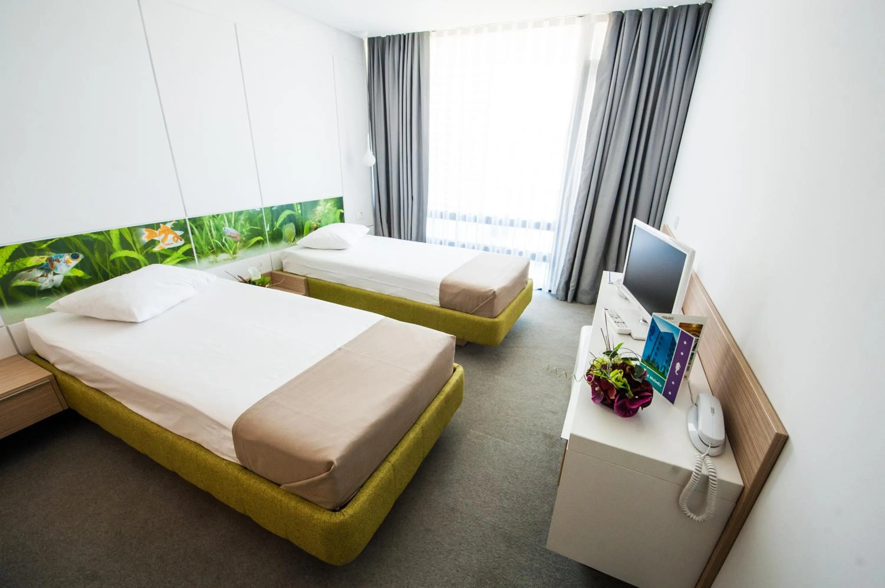 Bed in Hotel Melodia
