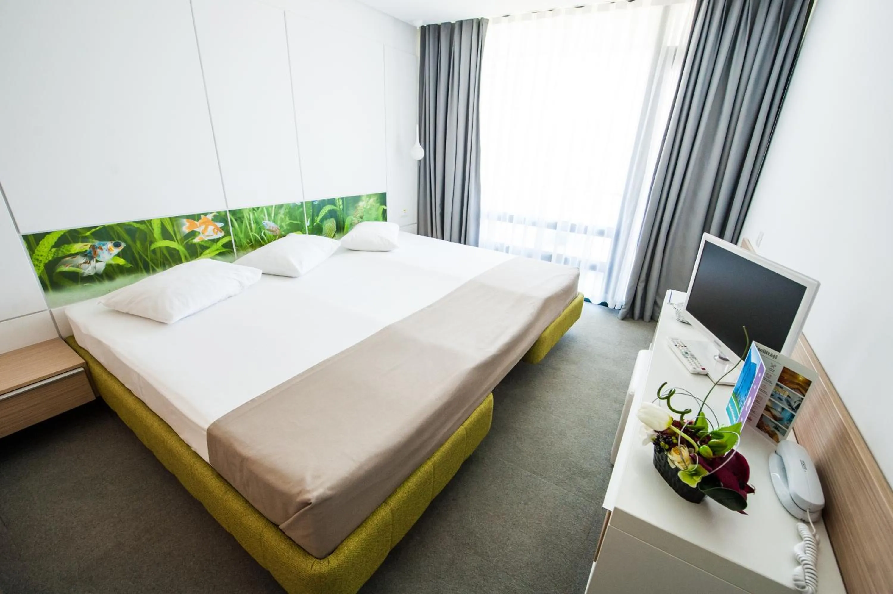 Bed in Hotel Melodia
