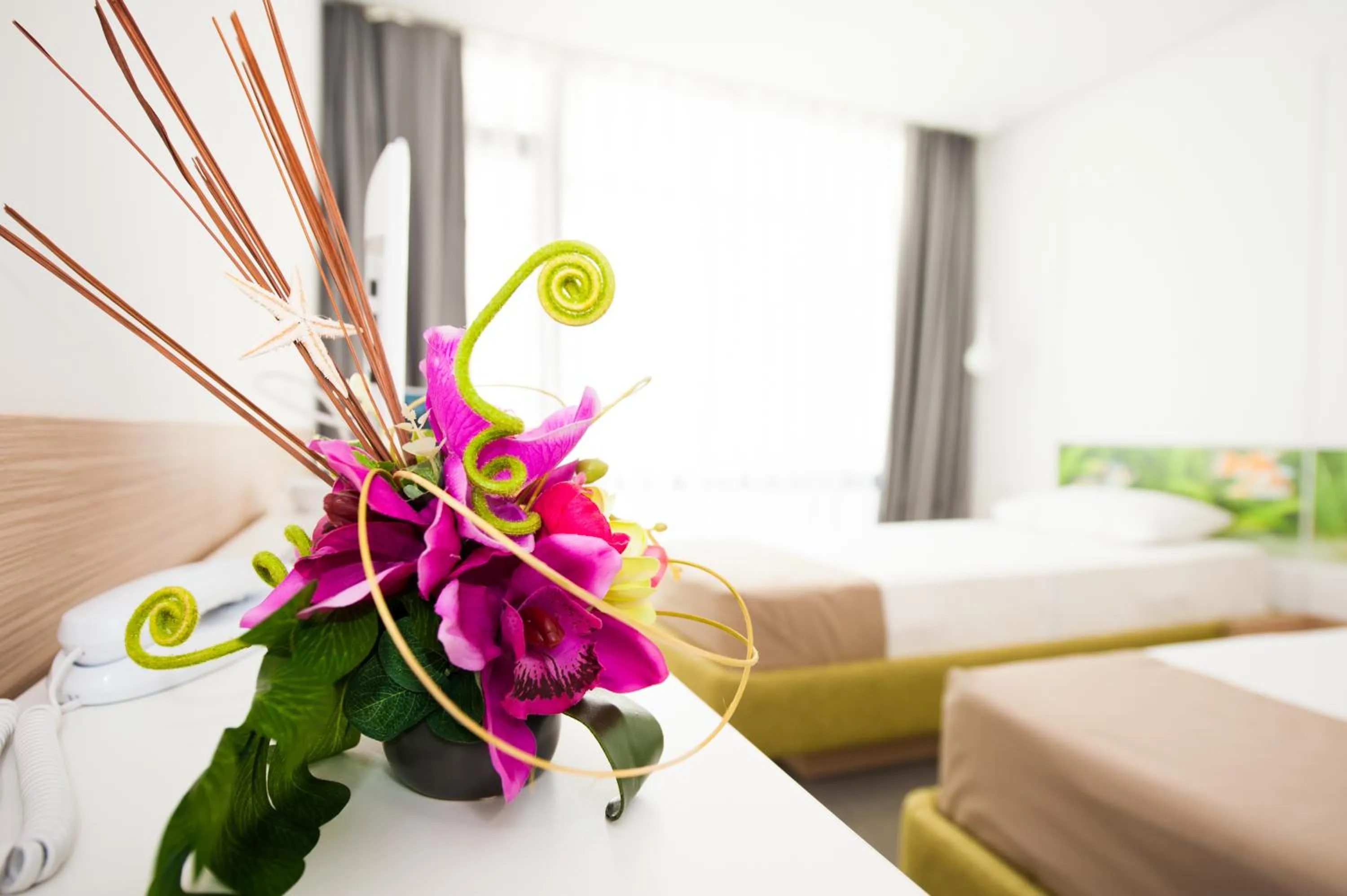 Bedroom, Bed in Hotel Melodia