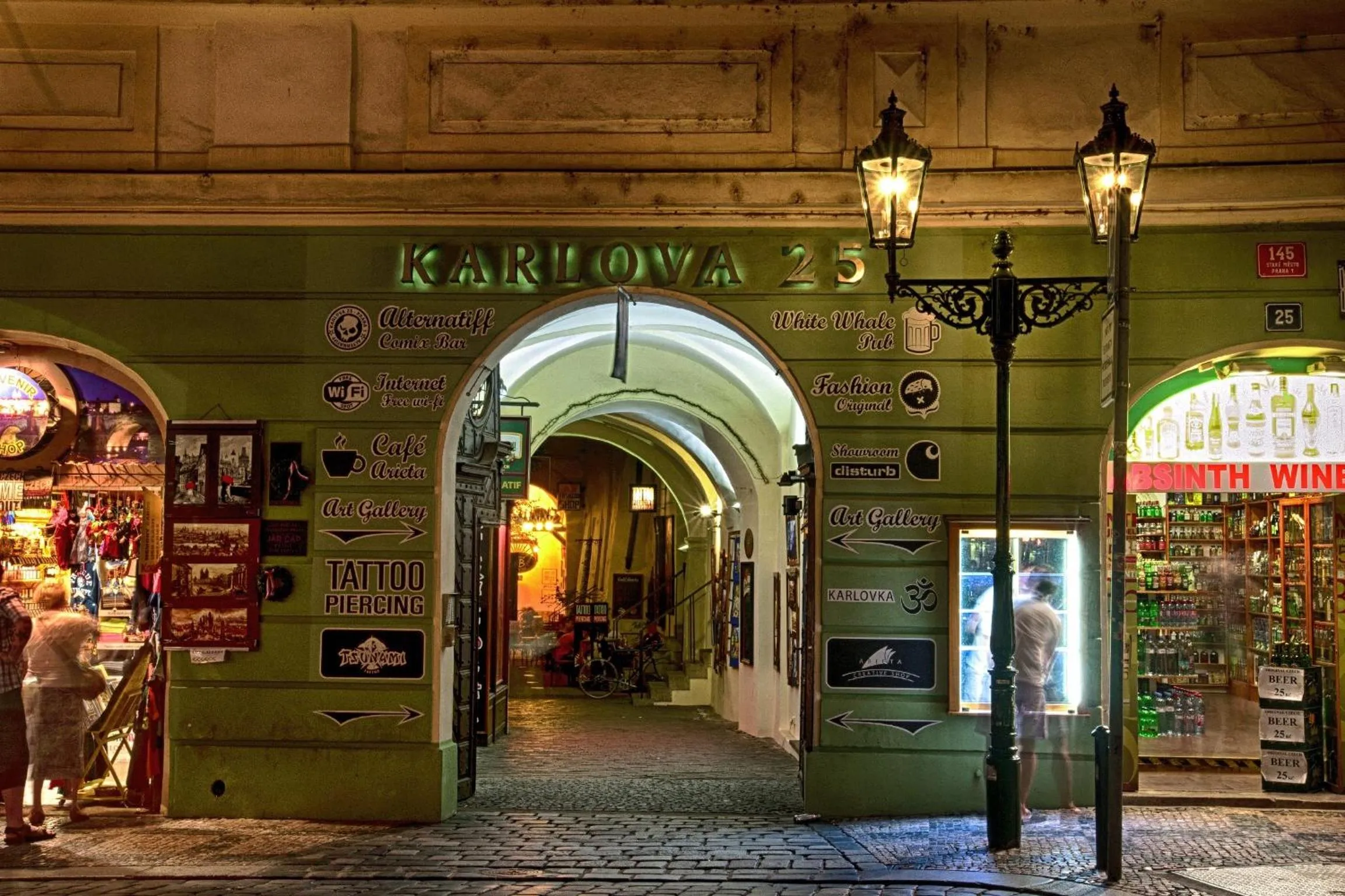 Facade/entrance in Karlova 25 Apartments
