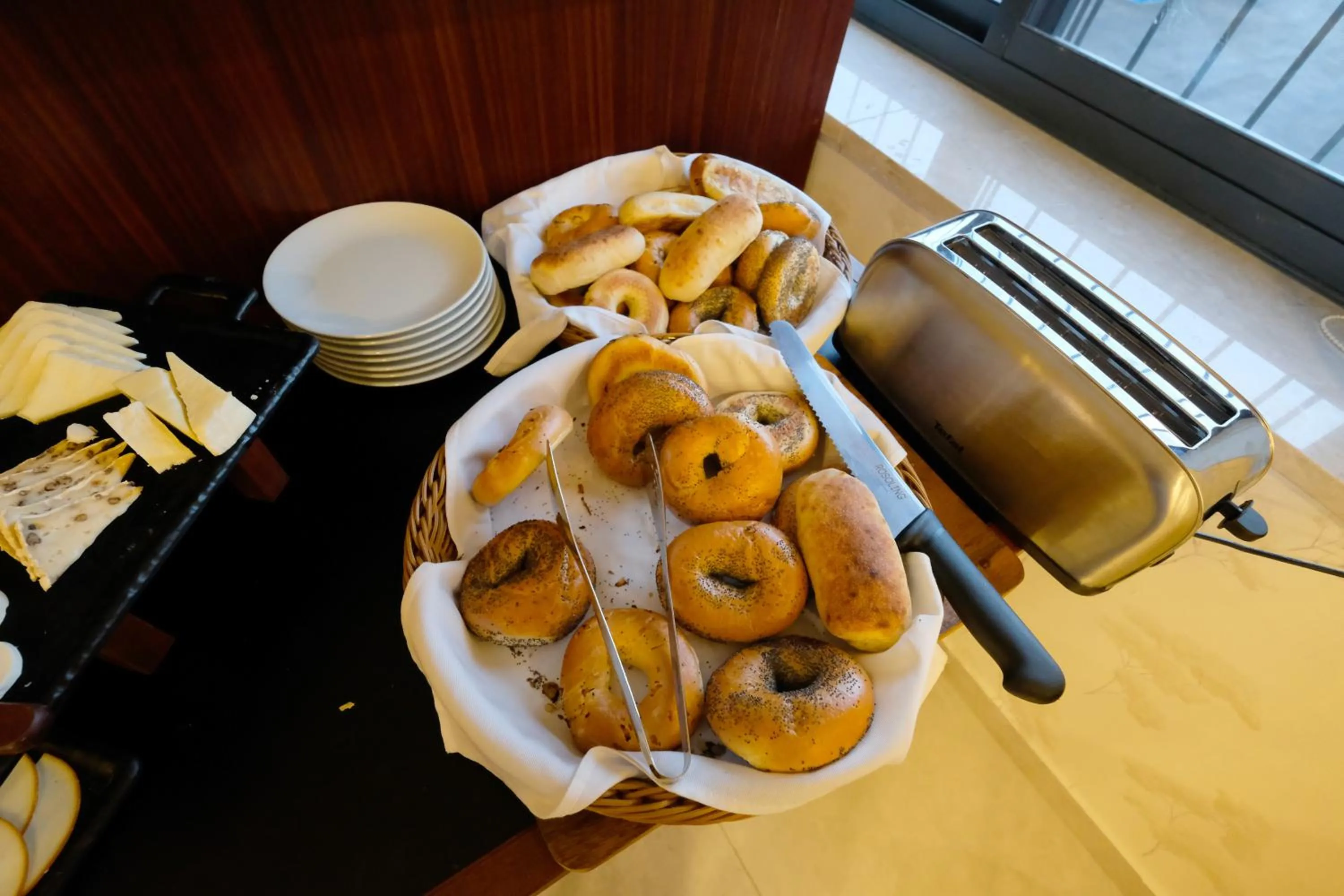 Breakfast in Tantur Hills Hotel - Jerusalem