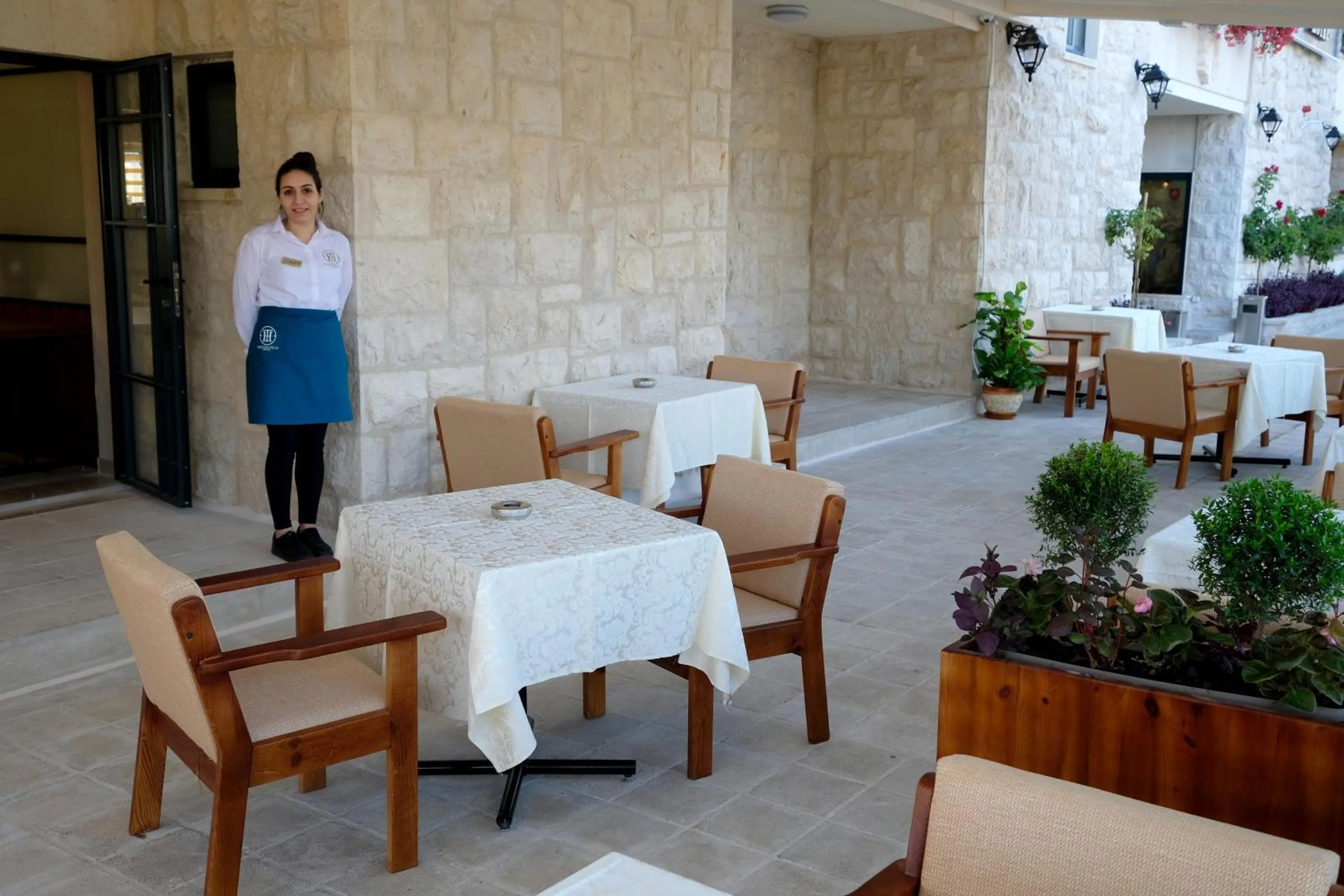 Staff in Tantur Hills Hotel - Jerusalem