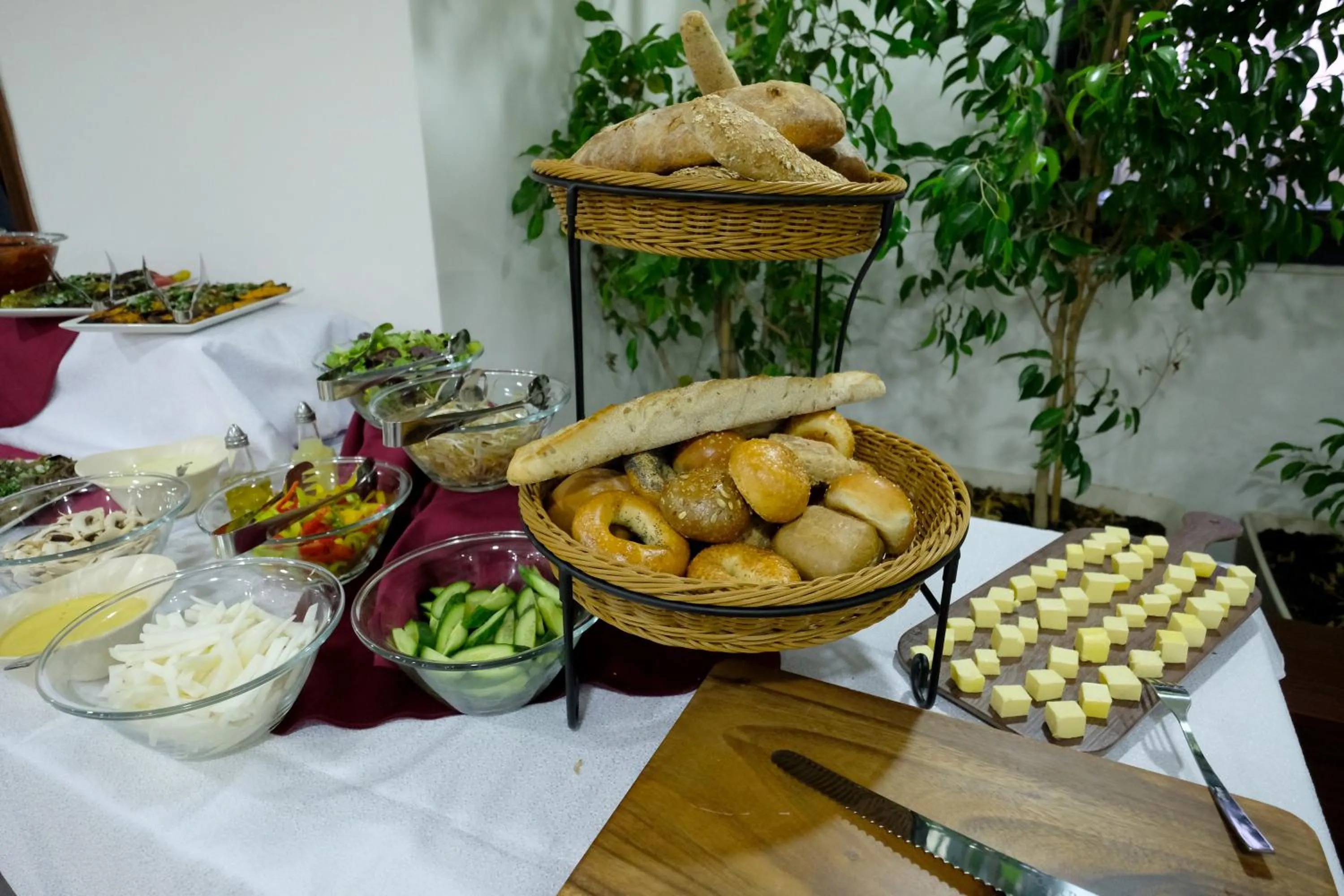 Food close-up in Tantur Hills Hotel - Jerusalem