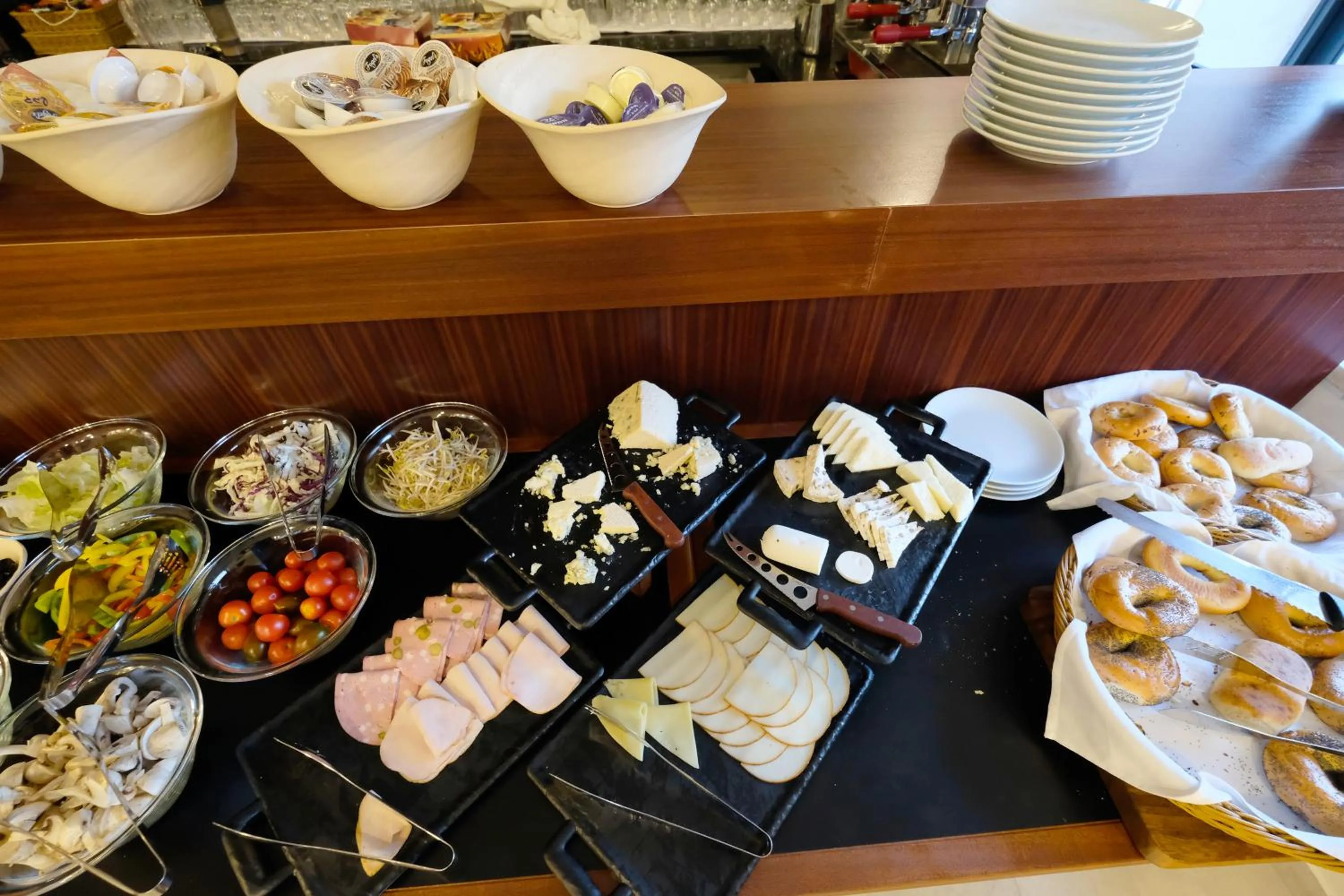 Breakfast in Tantur Hills Hotel - Jerusalem