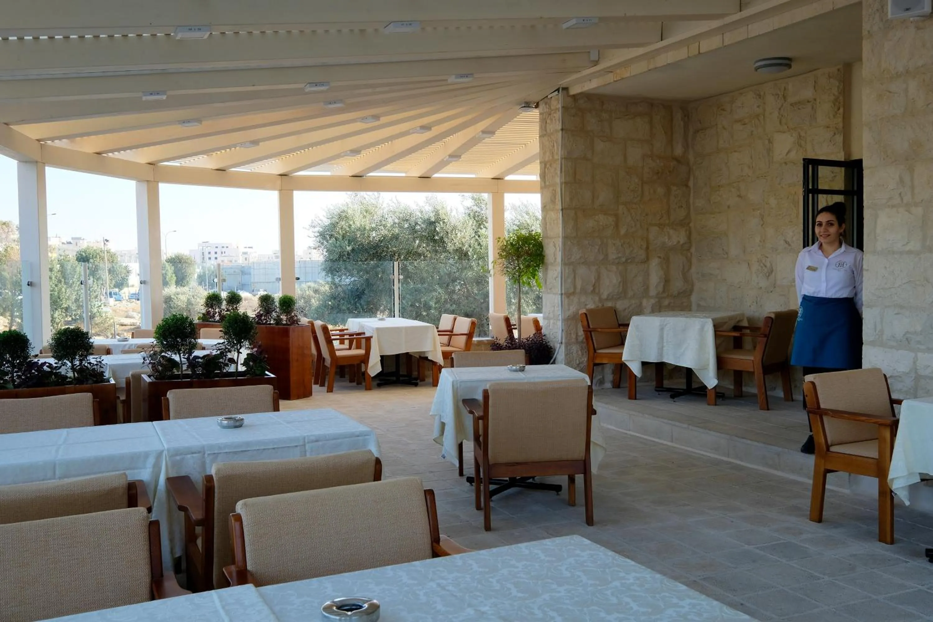 Staff in Tantur Hills Hotel - Jerusalem