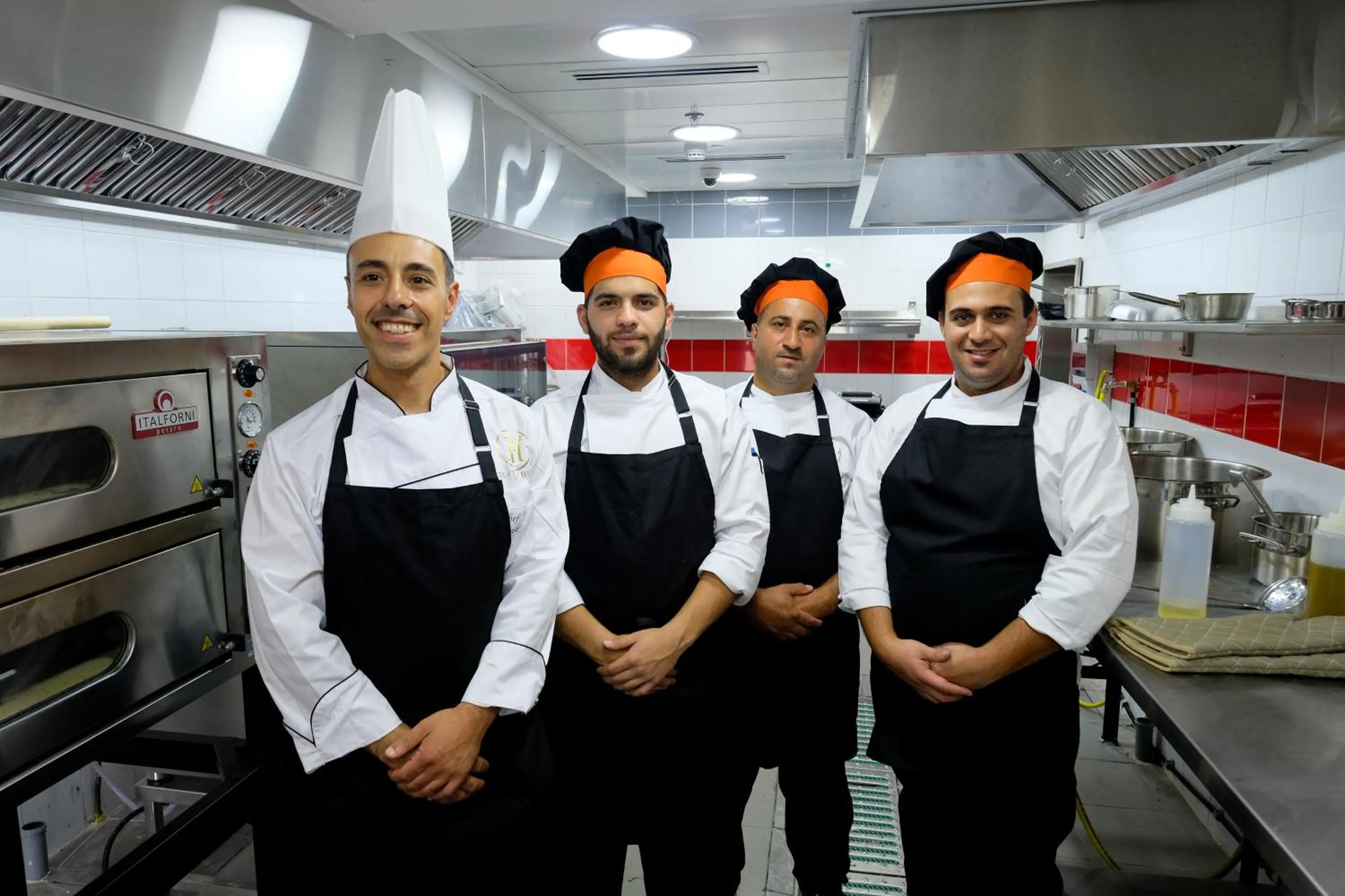 Staff in Tantur Hills Hotel - Jerusalem