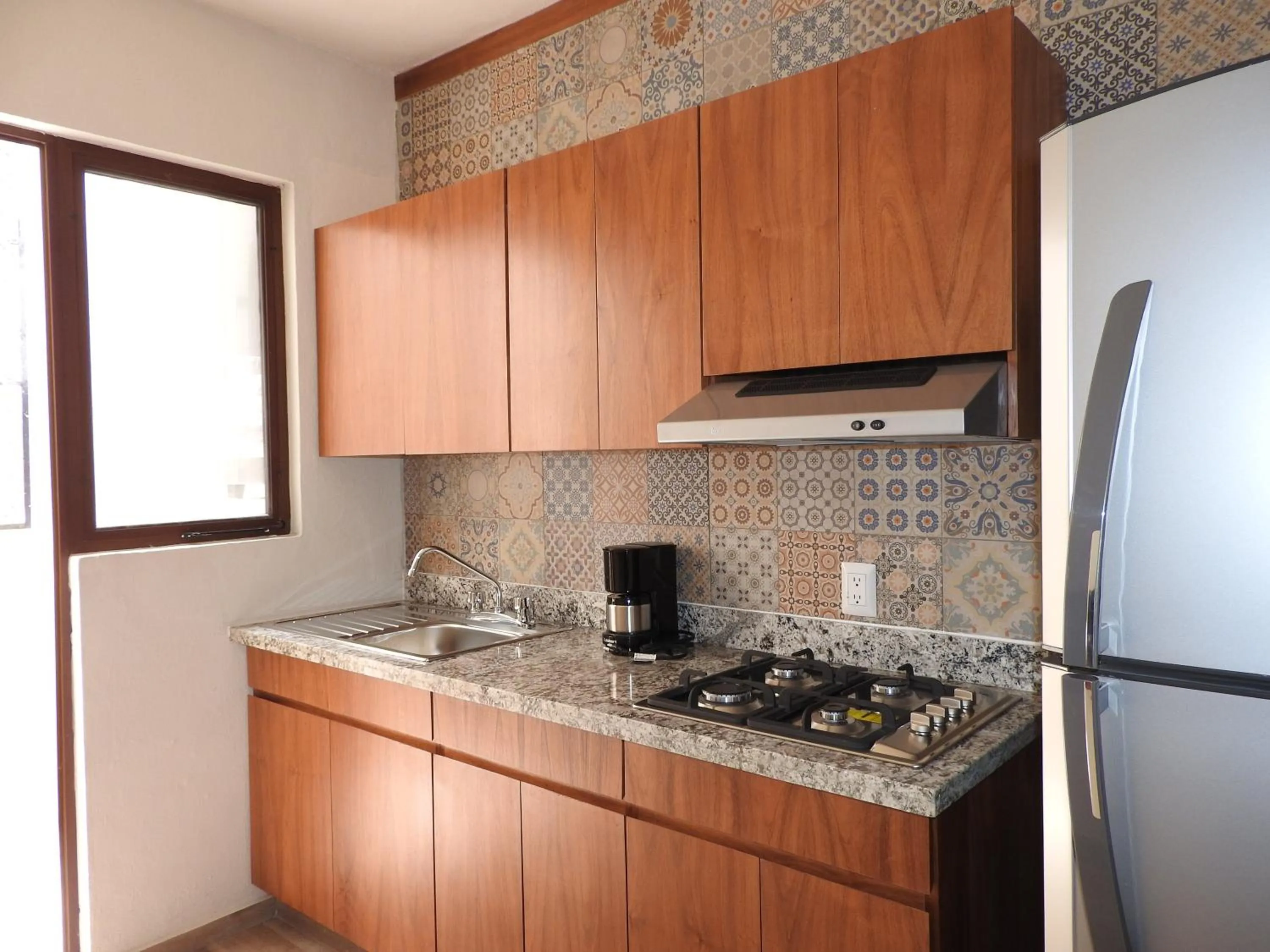 Kitchen or kitchenette in Villas La Ceiba