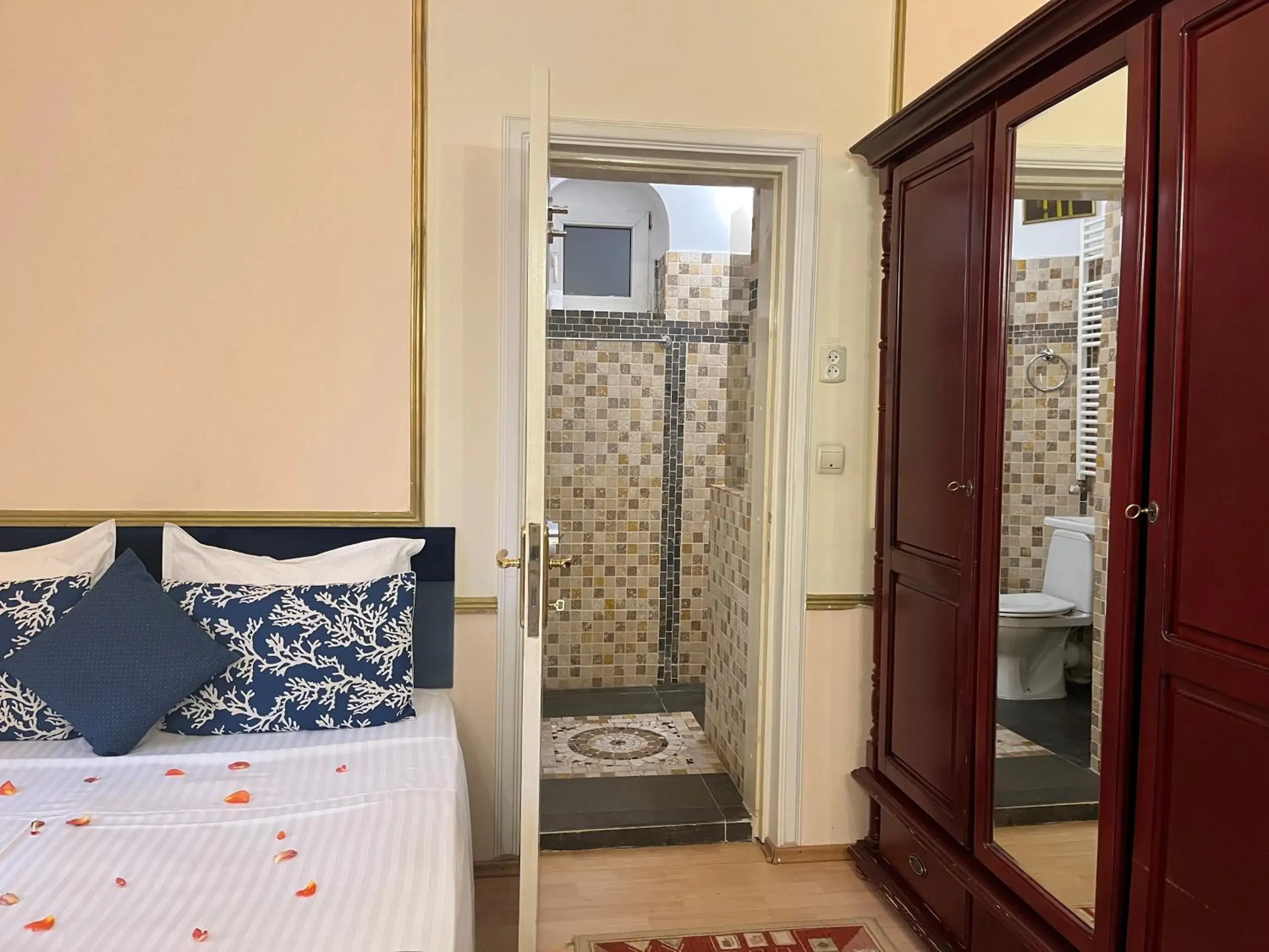 Bed in Hotel Michelangelo Bed in Hotel Michelangelo