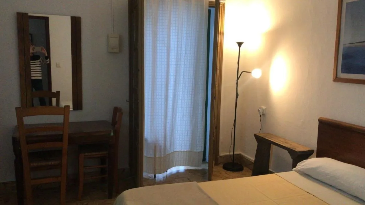 Bed in Casa de Huespedes la Peña