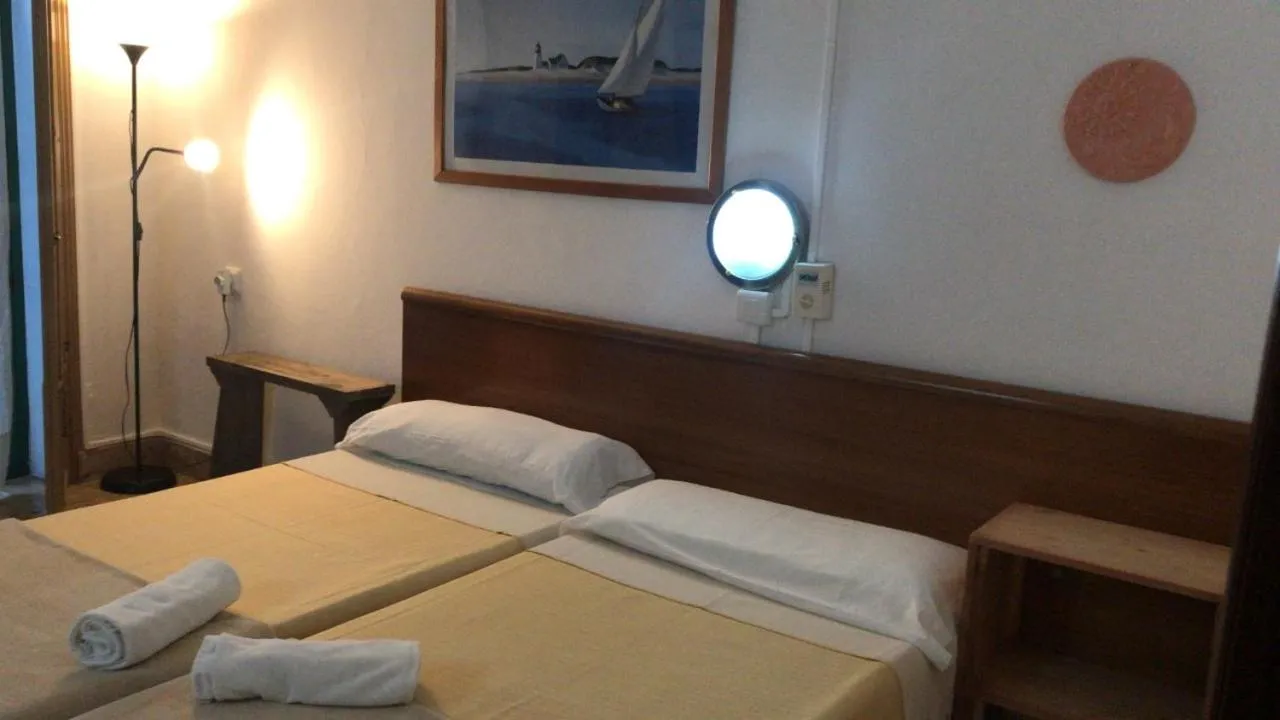 Bed in Casa de Huespedes la Peña