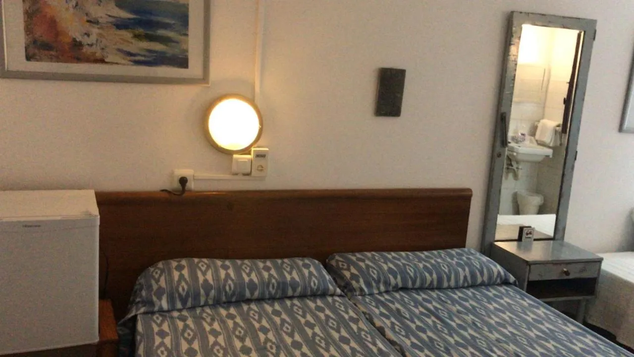 Bed in Casa de Huespedes la Peña