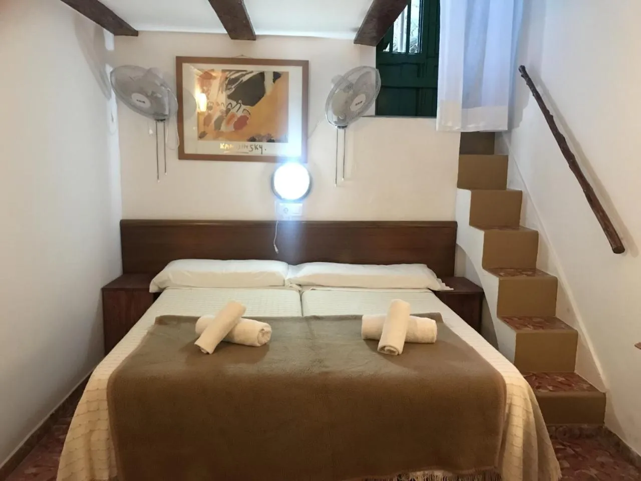 Bed in Casa de Huespedes la Peña