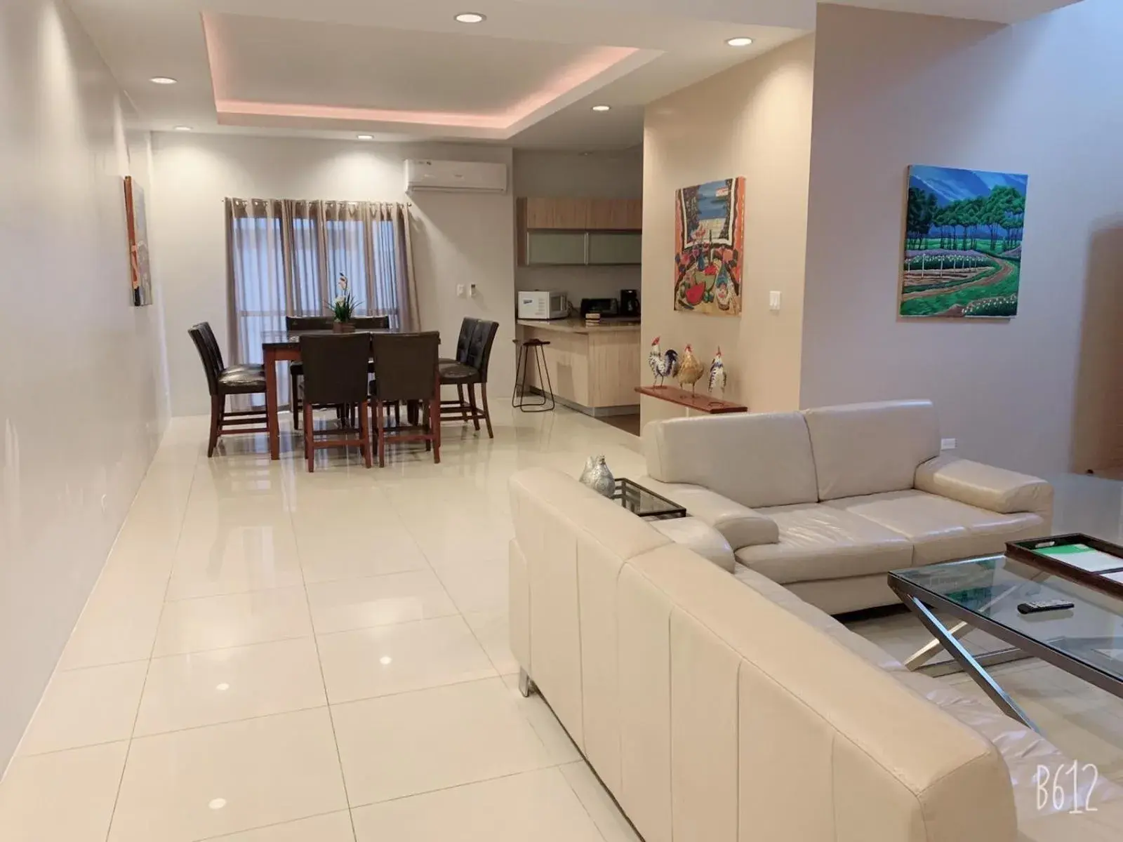 Living room in Tumon Bel-Air Serviced Residence Living room in Tumon Bel-Air Serviced Residence