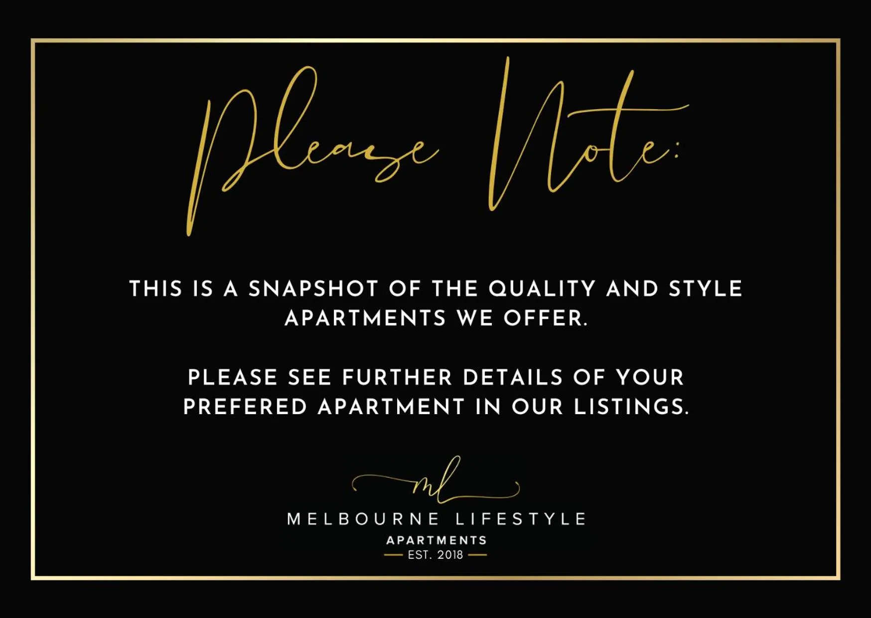 Property logo or sign in Melbourne Lifestyle Apartments - Best Views on Collins