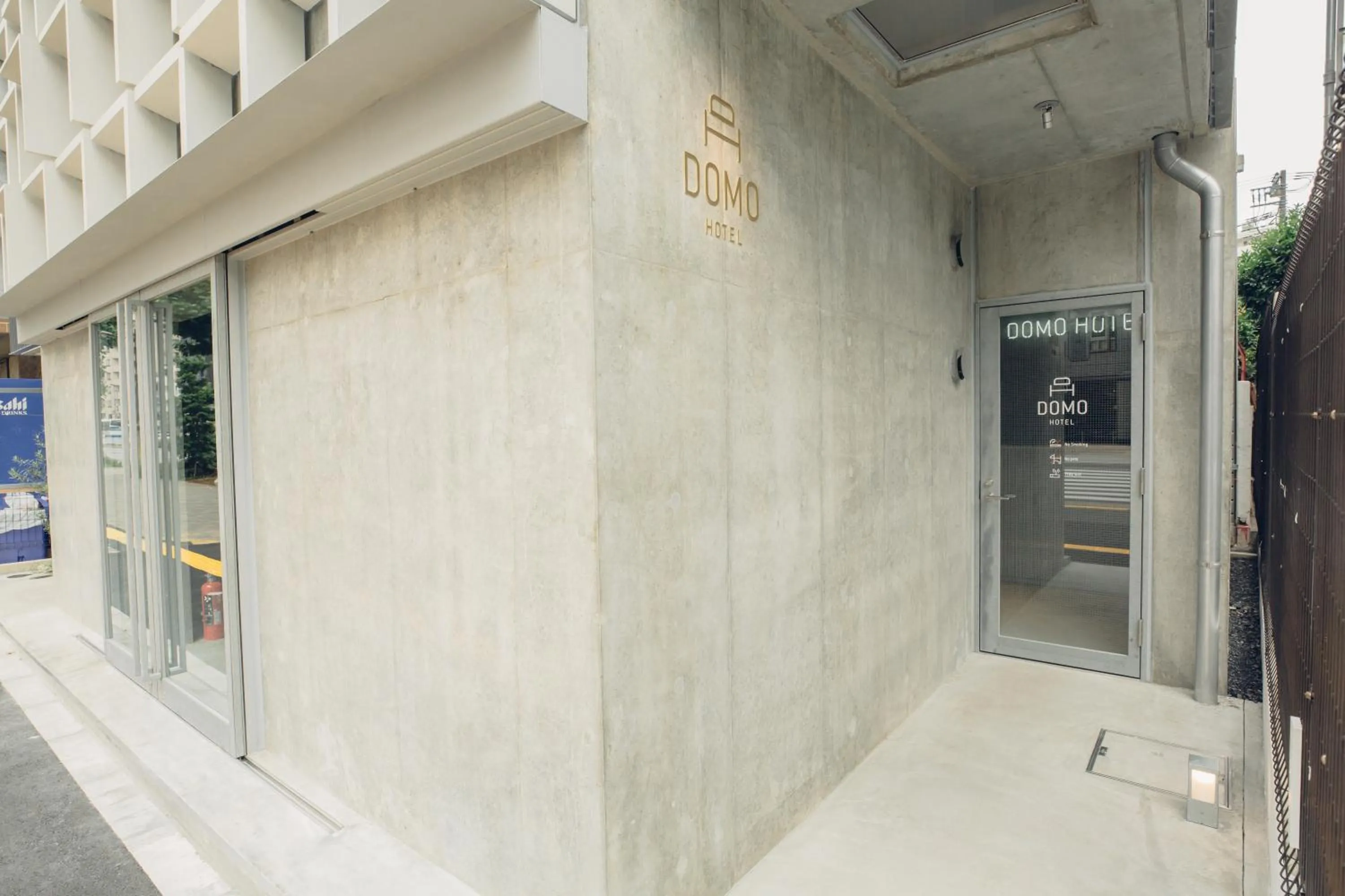 Property building in DOMO Hotel