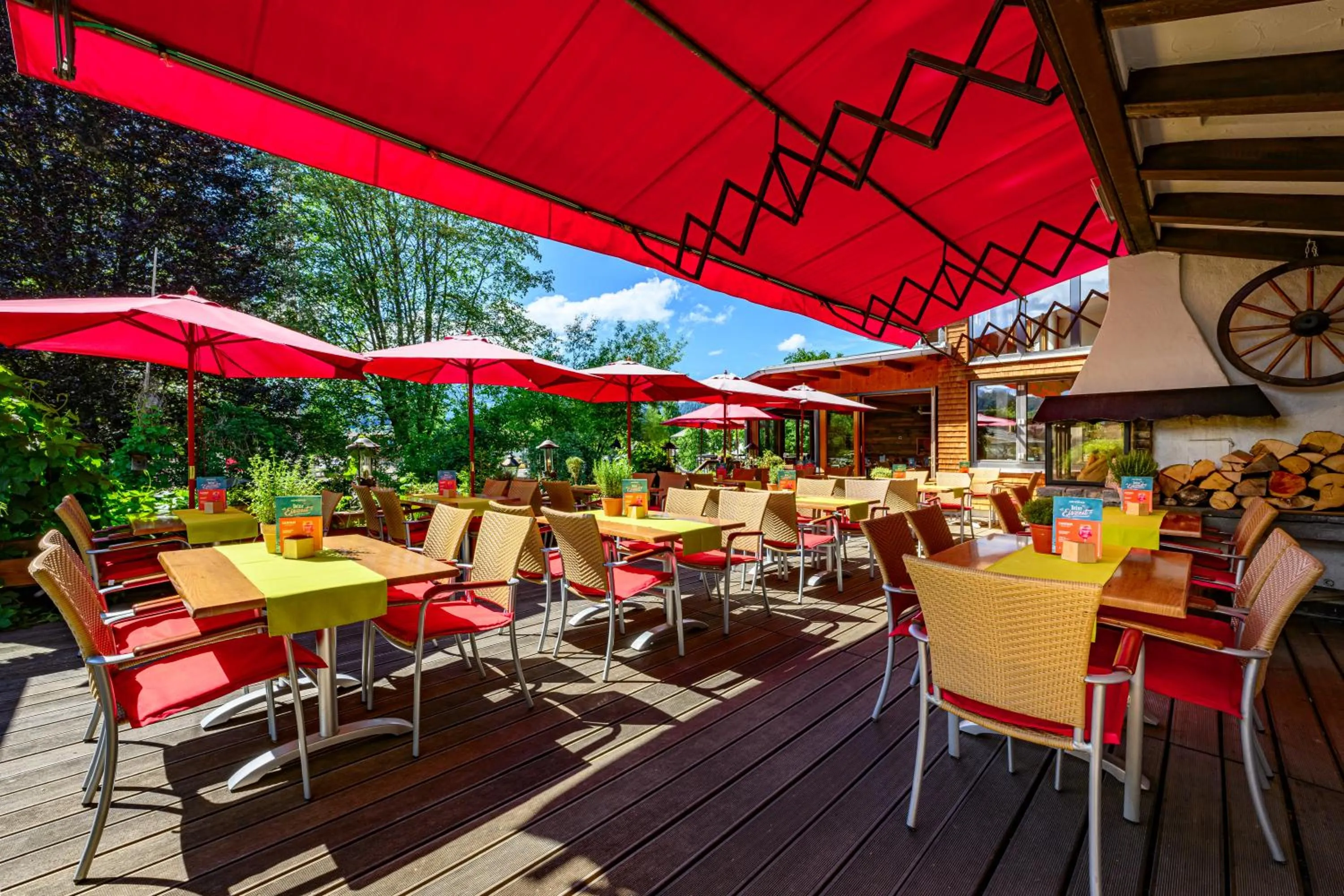 Restaurant/places to eat in Aparthotel Weinklause Superior