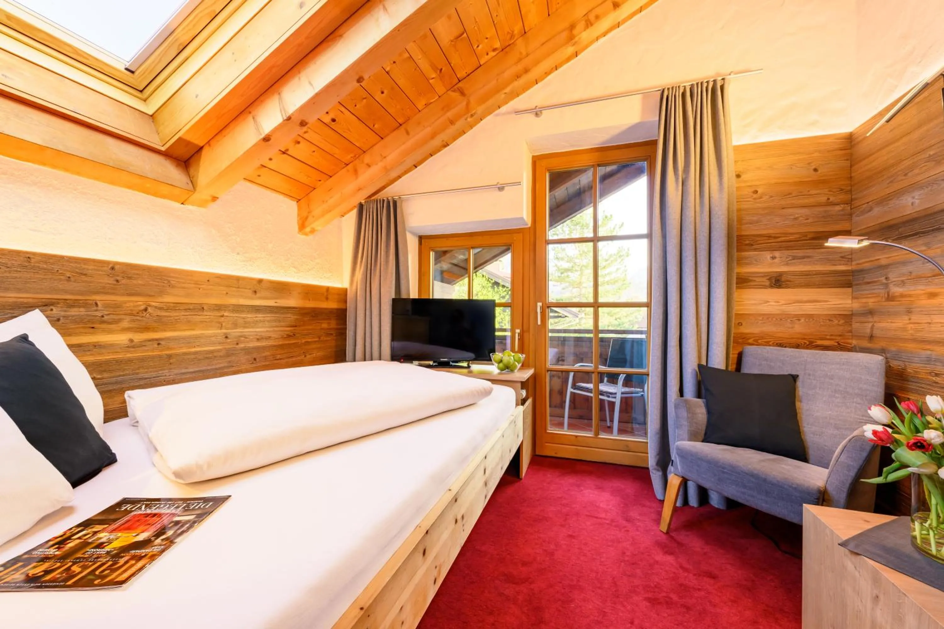 Photo of the whole room, Bed in Aparthotel Weinklause Superior