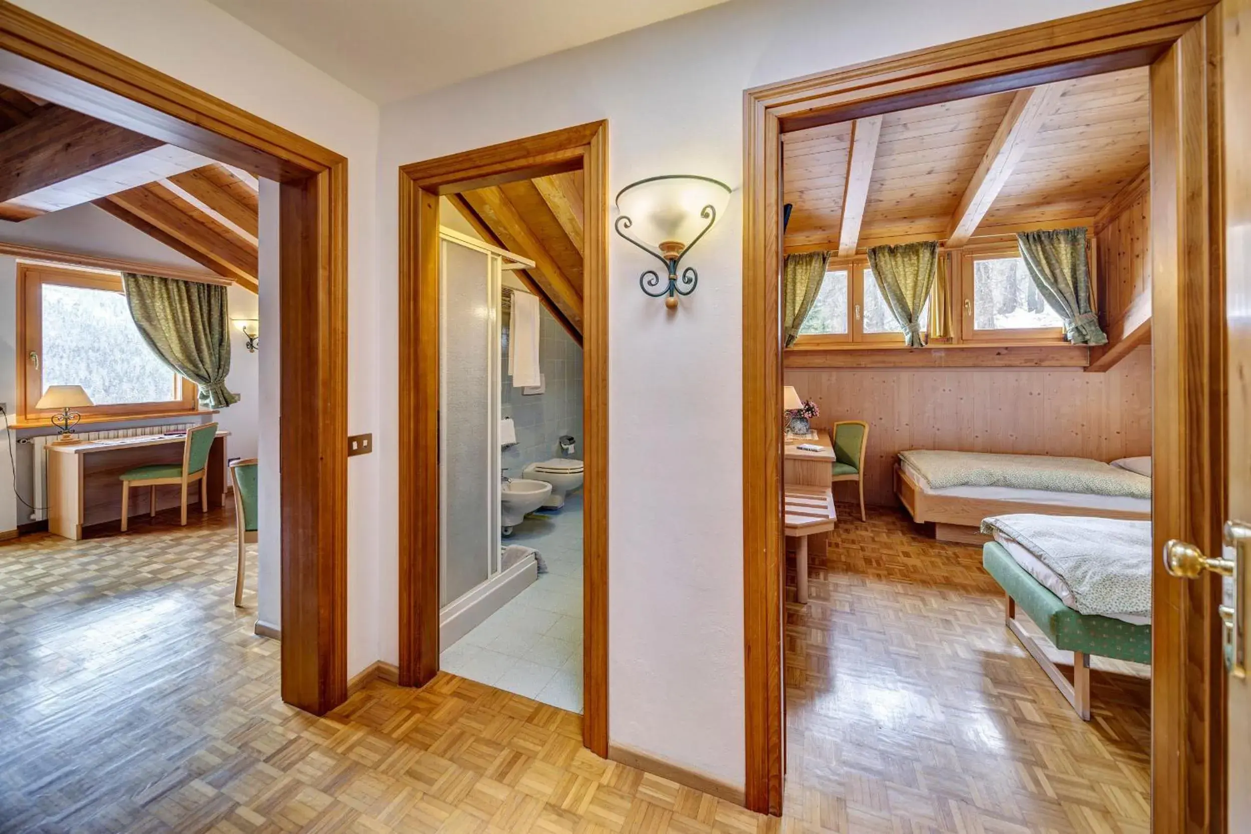 Two Connecting Rooms in Hotel Piccolo Pocol Two Connecting Rooms in Hotel Piccolo Pocol