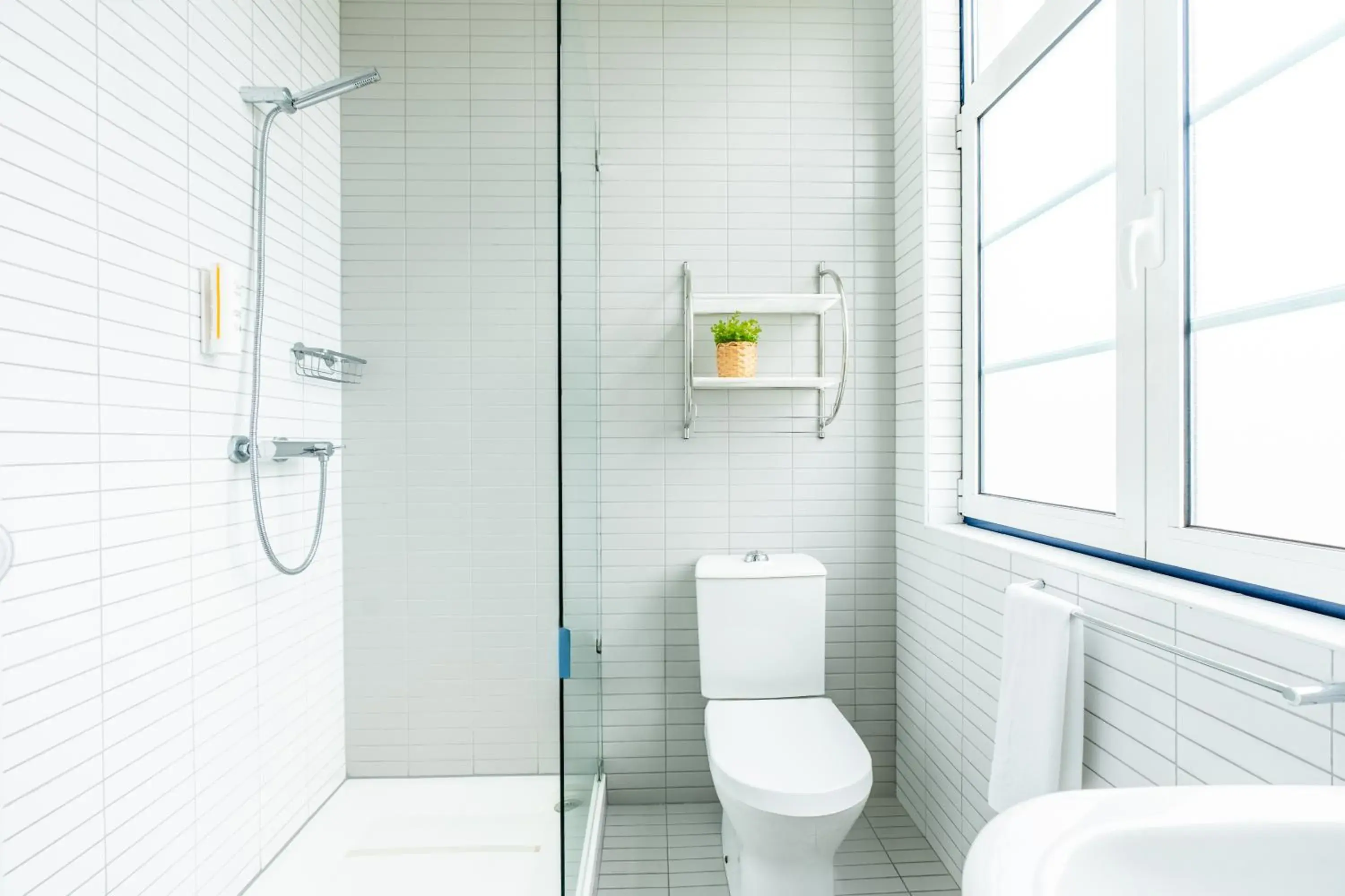 Bathroom in Spirit Hotel Fonte Real - Antigo Hotel Flora Bathroom in Spirit Hotel Fonte Real - Antigo Hotel Flora