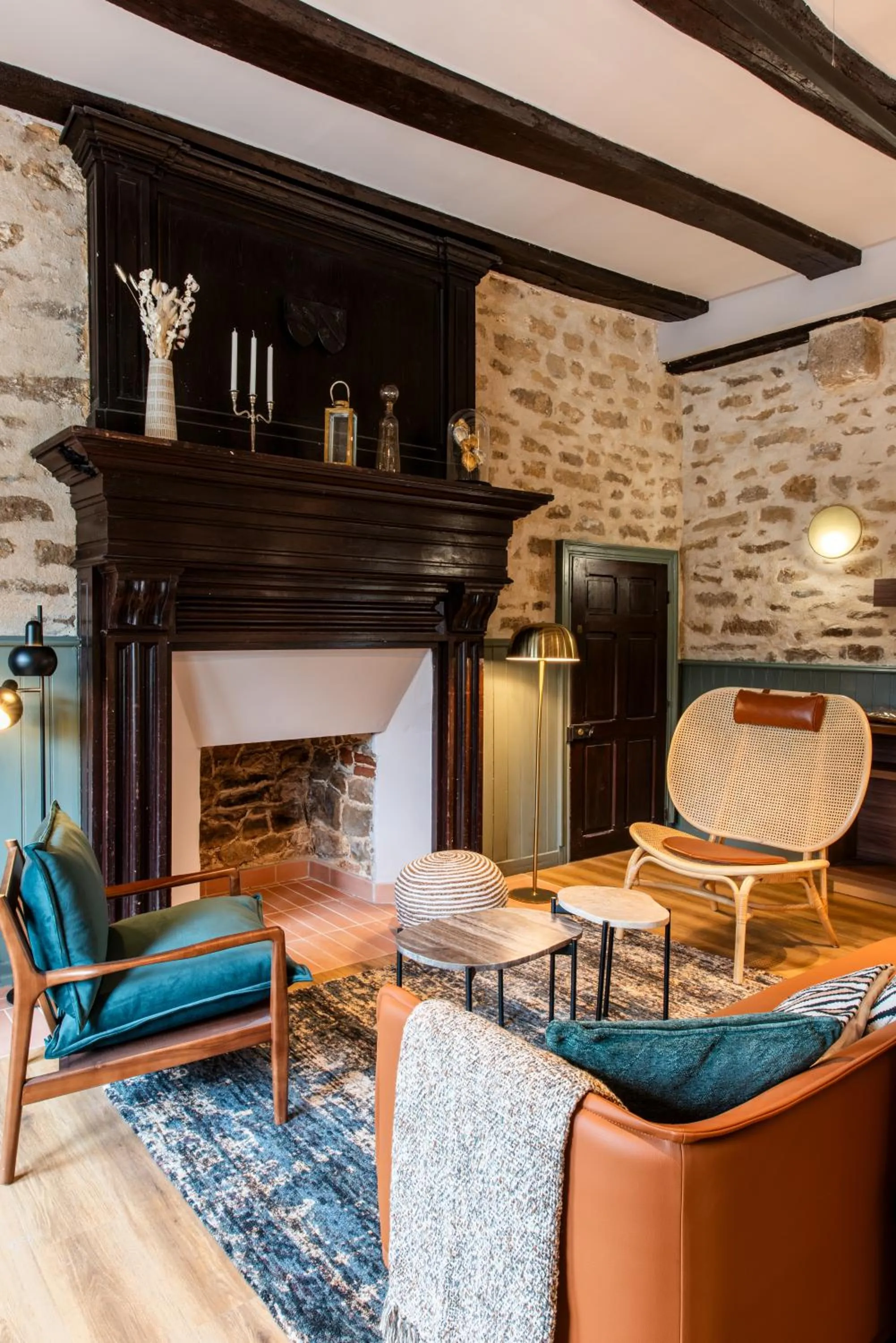 Living room in La Maison OBONO Hôtel & Spa