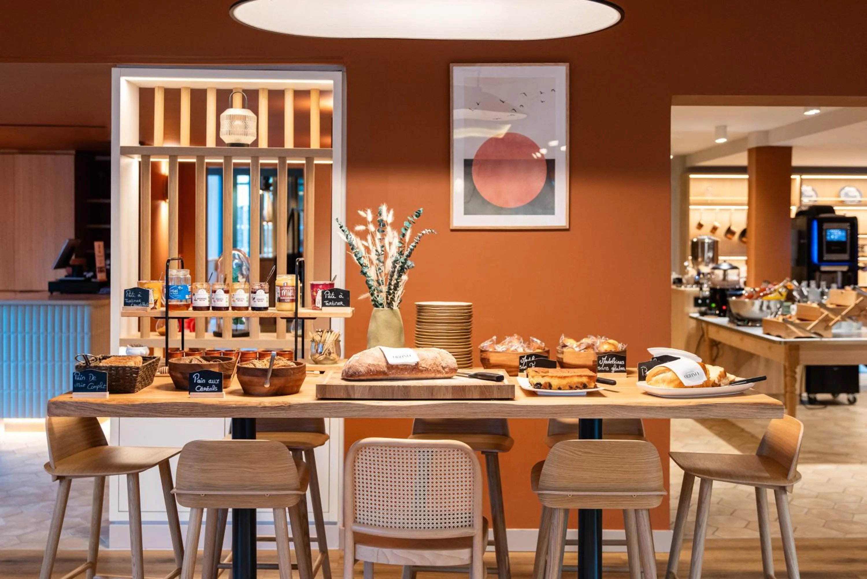 Buffet breakfast in La Maison OBONO Hôtel & Spa