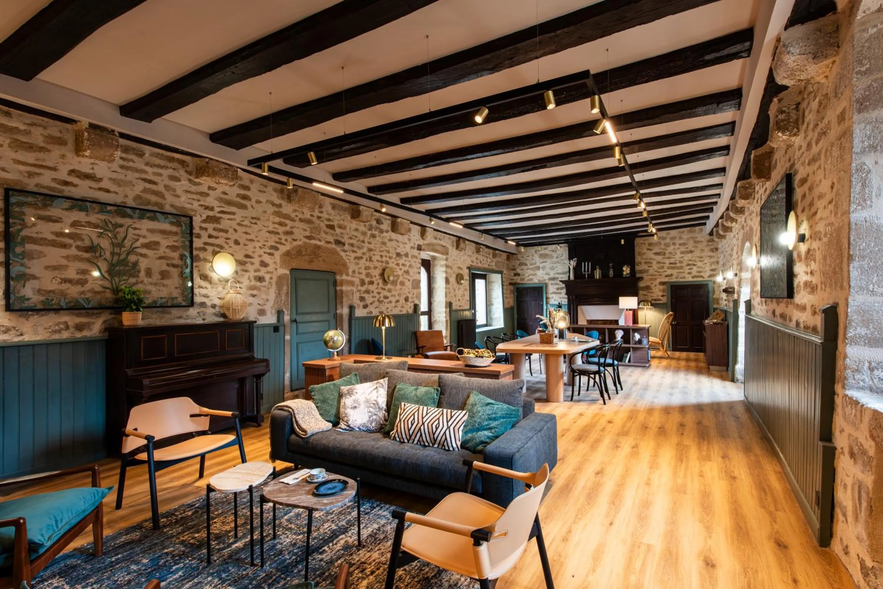 Living room in La Maison OBONO Hôtel & Spa