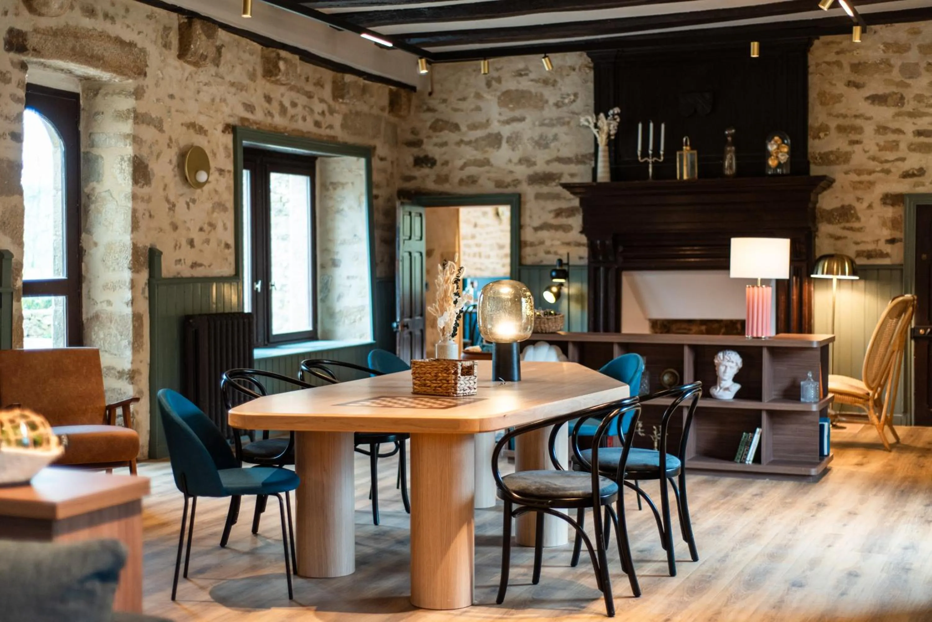 Living room in La Maison OBONO Hôtel & Spa