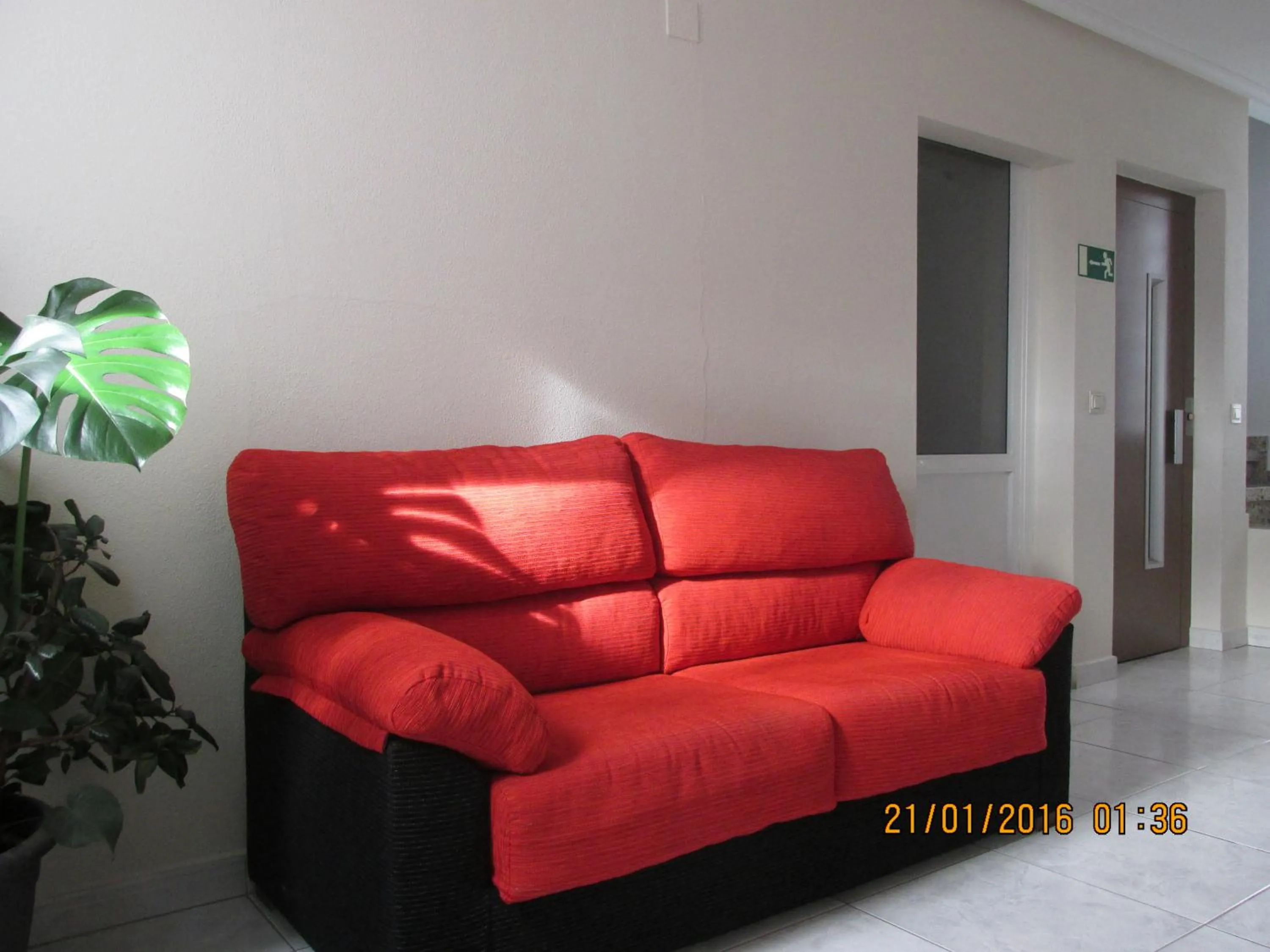 Seating area in Hotel Conde