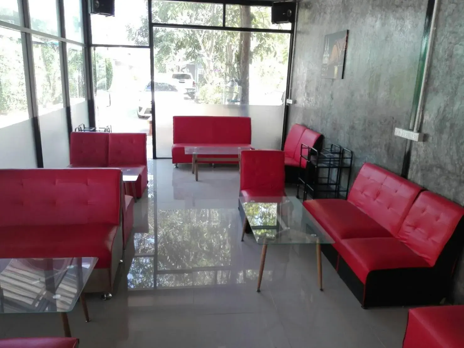 Lobby or reception in The Money Inn Lobby or reception in The Money Inn