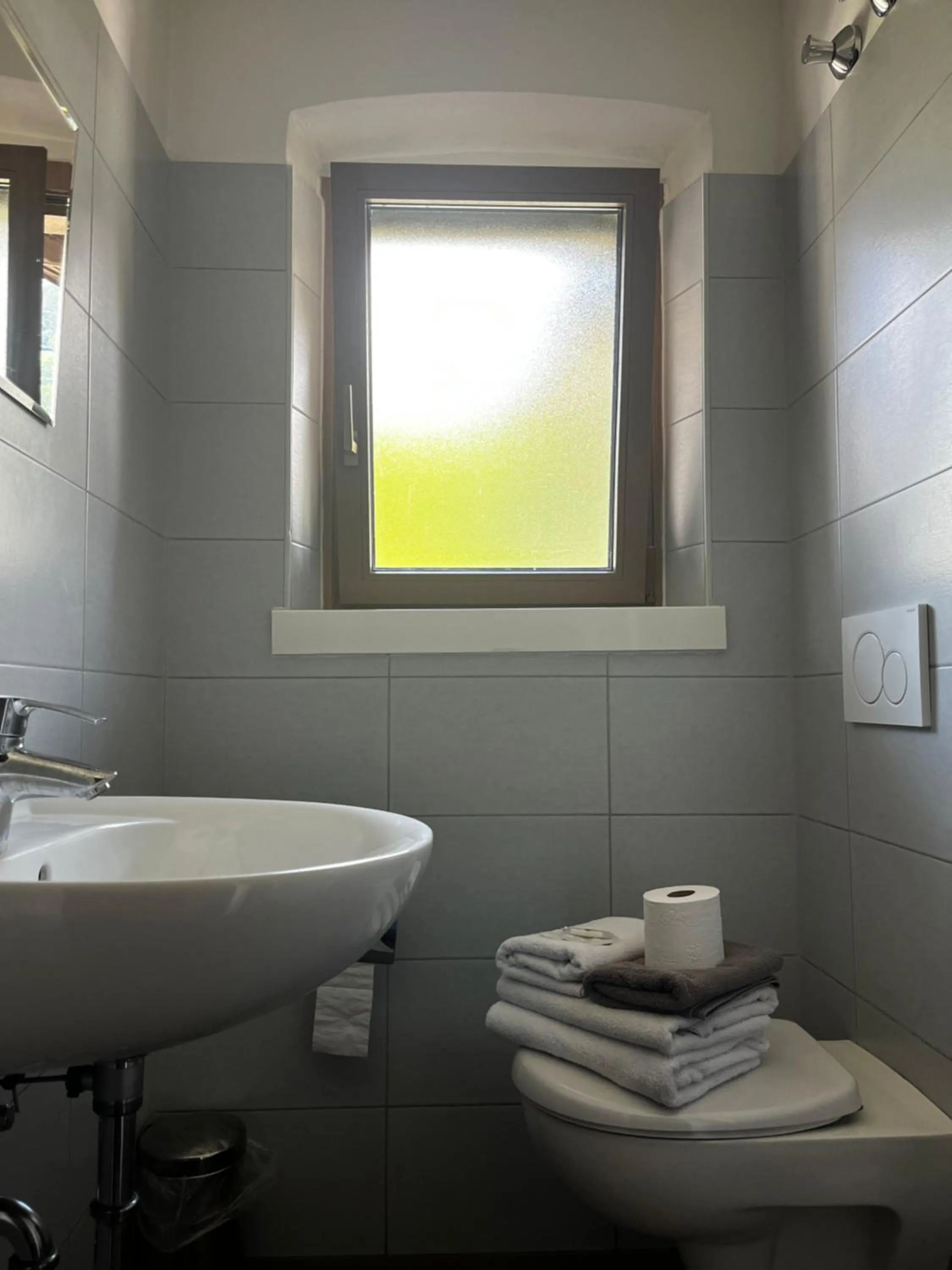 Toilet in Gasthof Sterzingerhof