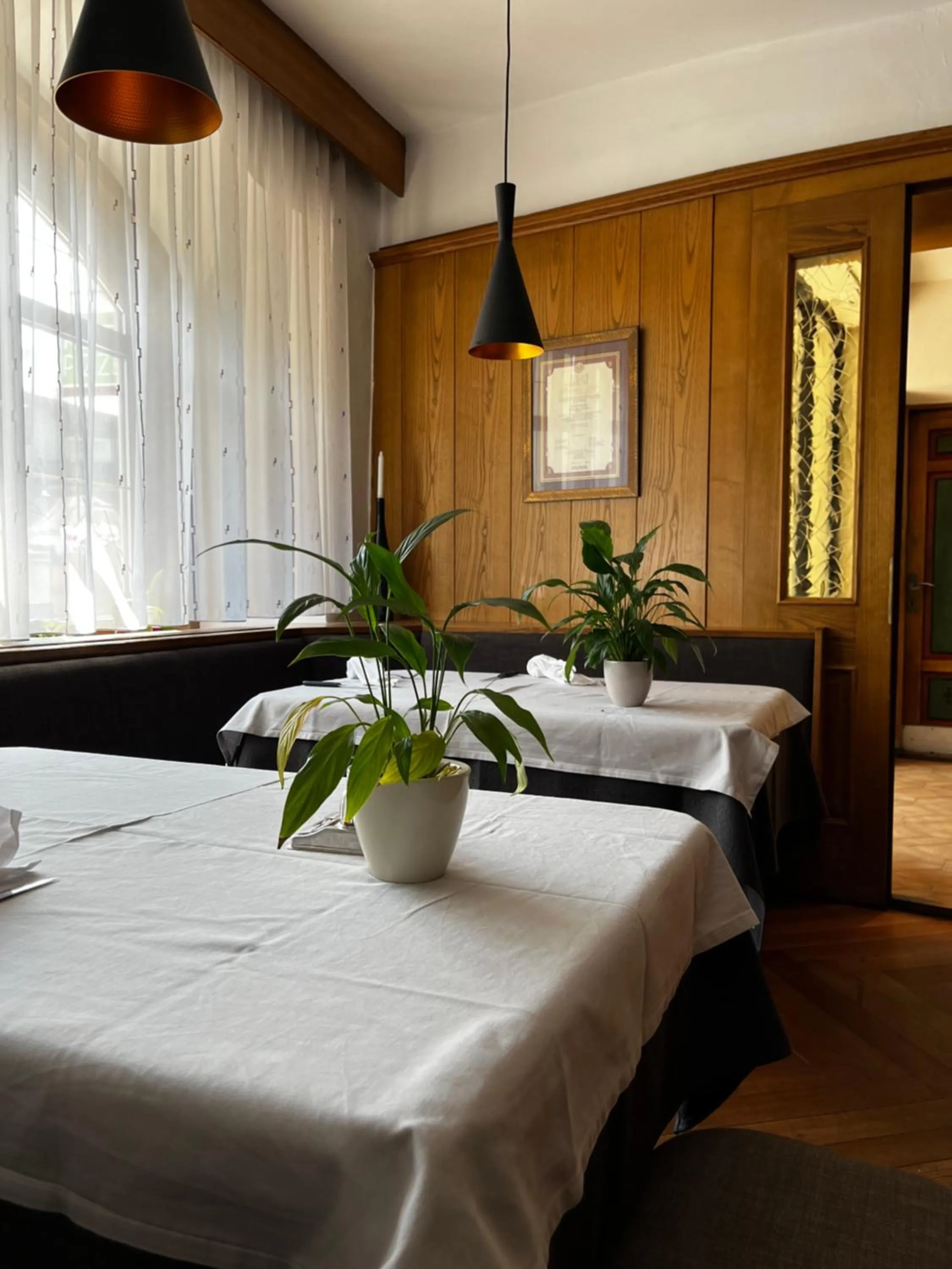 Restaurant/places to eat, Bed in Gasthof Sterzingerhof