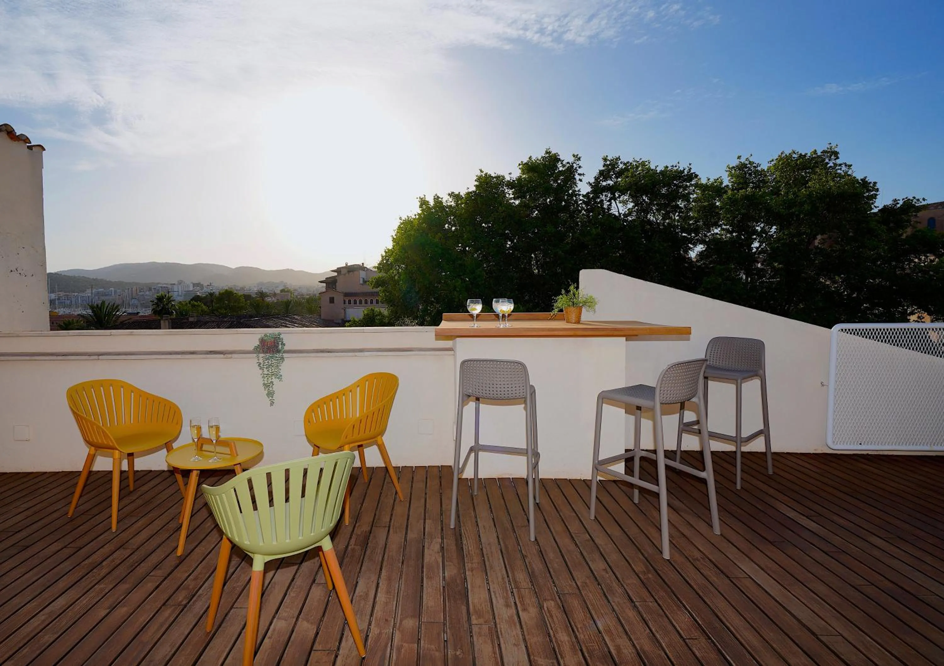 Balcony/Terrace in Montmari - Turismo de Interior