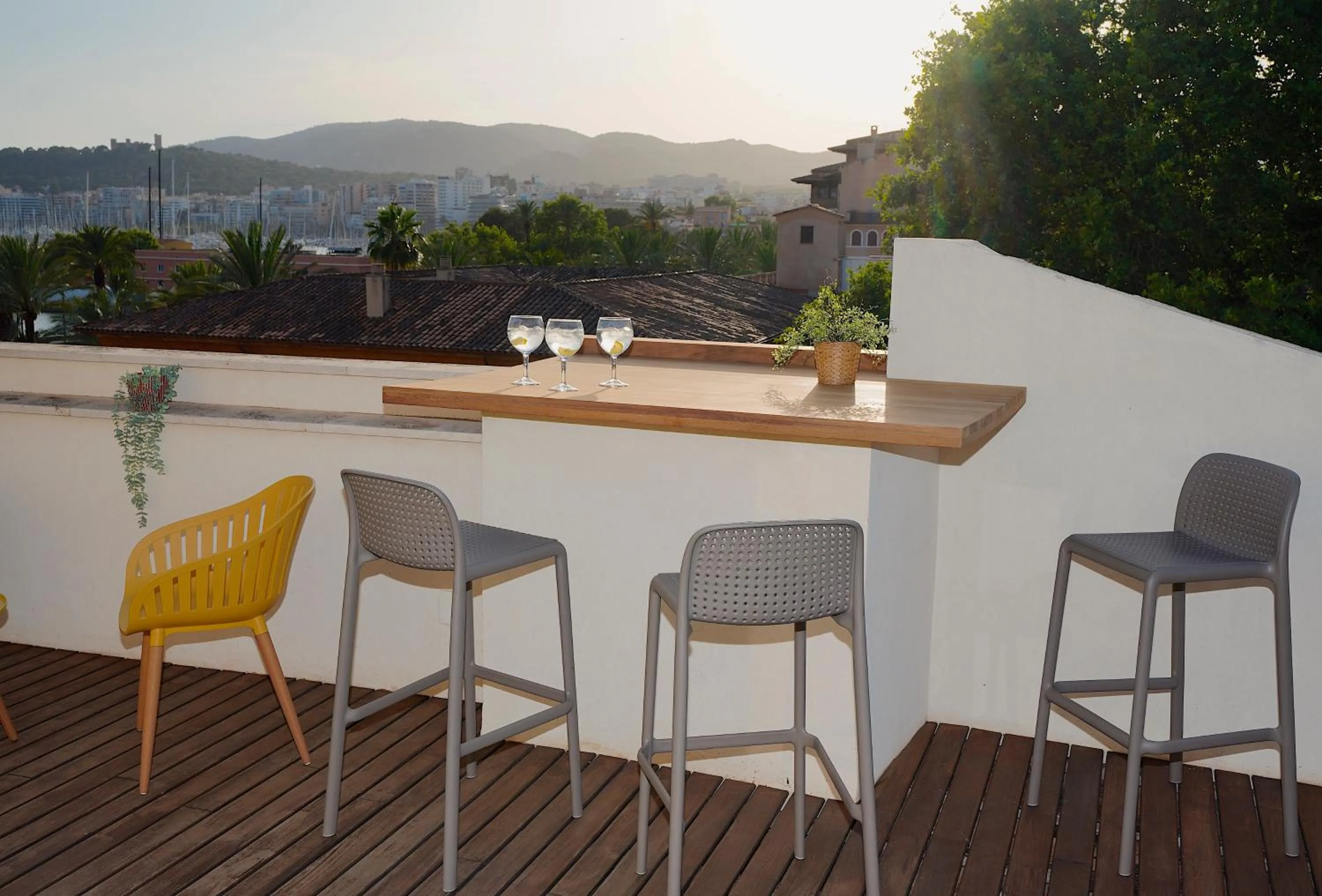 Balcony/Terrace in Montmari - Turismo de Interior