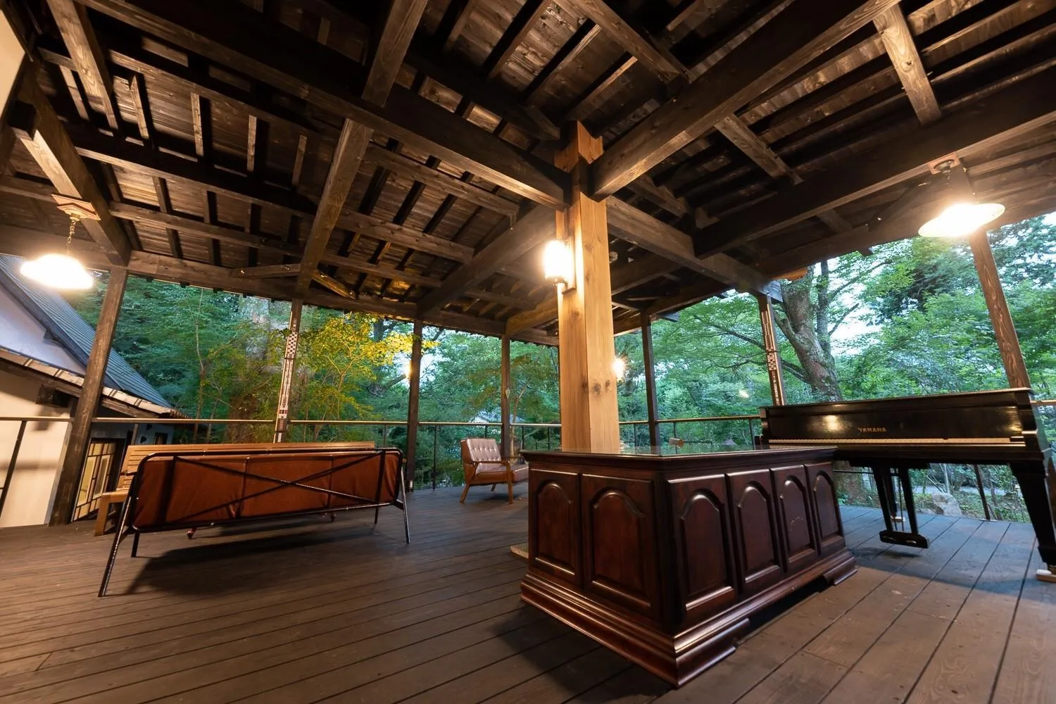 Balcony/Terrace in Taisho Yufu no Hana