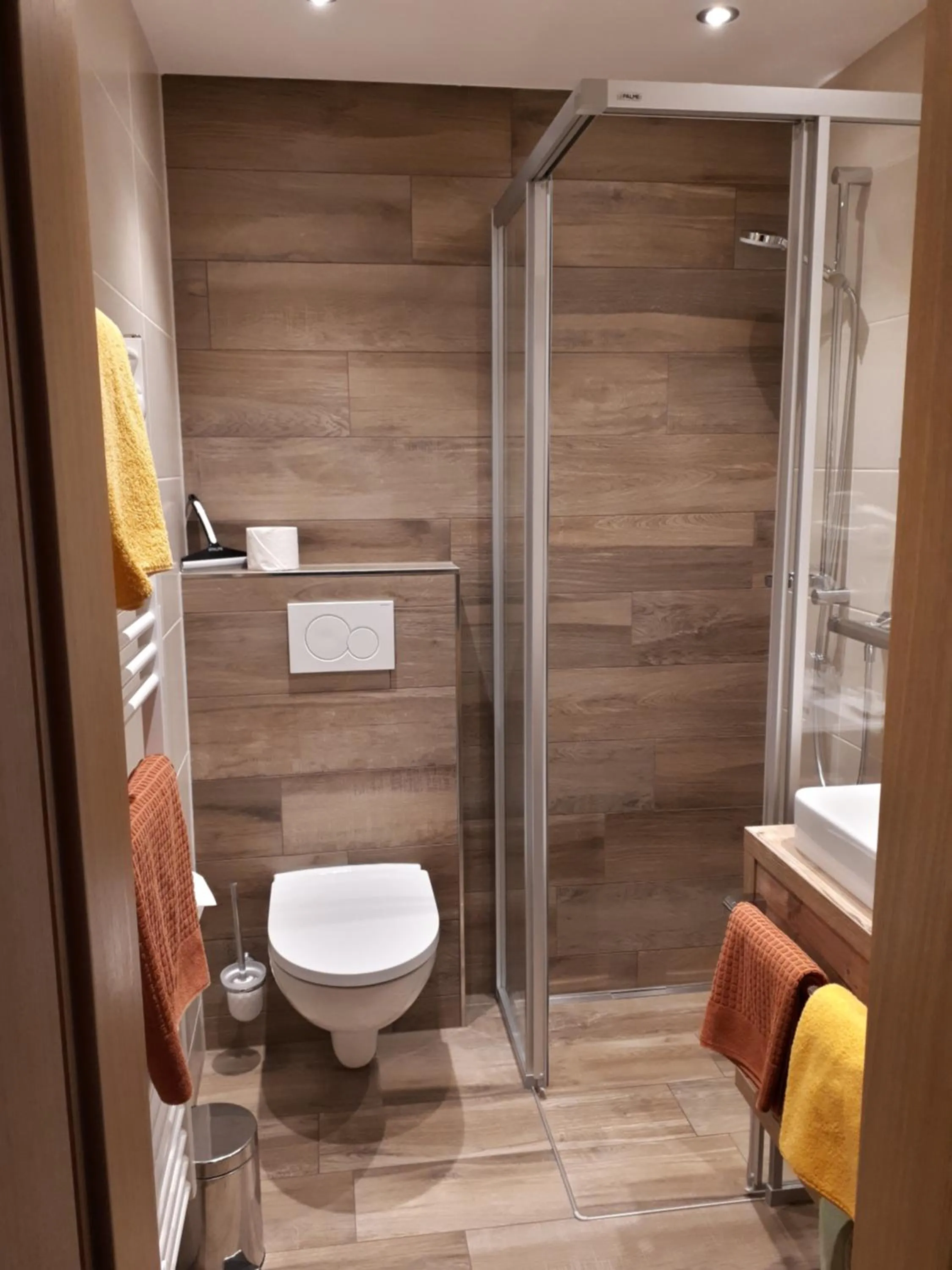 Bathroom in Pension Winnebach