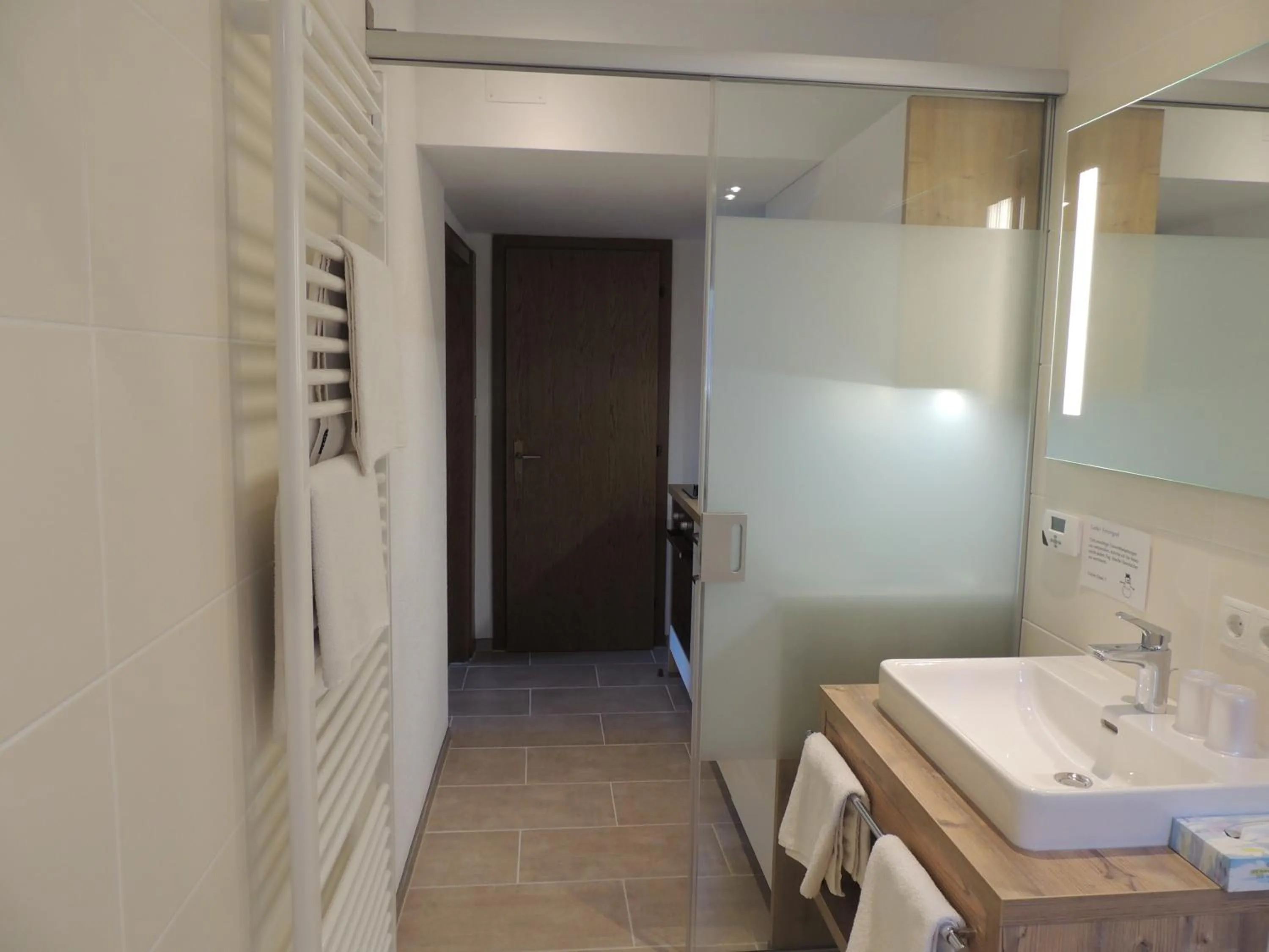 Bathroom in Pension Winnebach