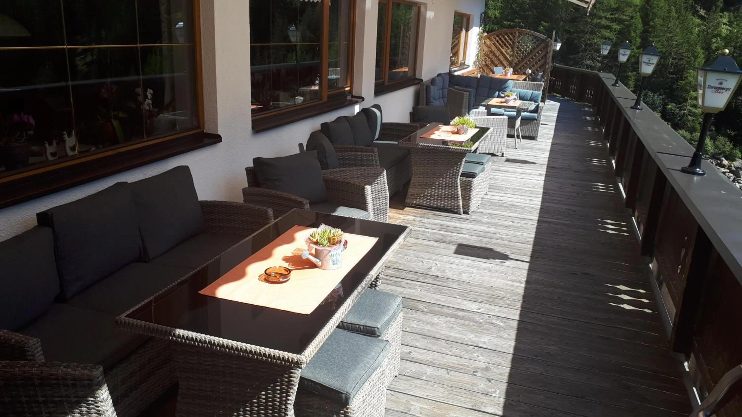 Decorative detail in Pension Winnebach