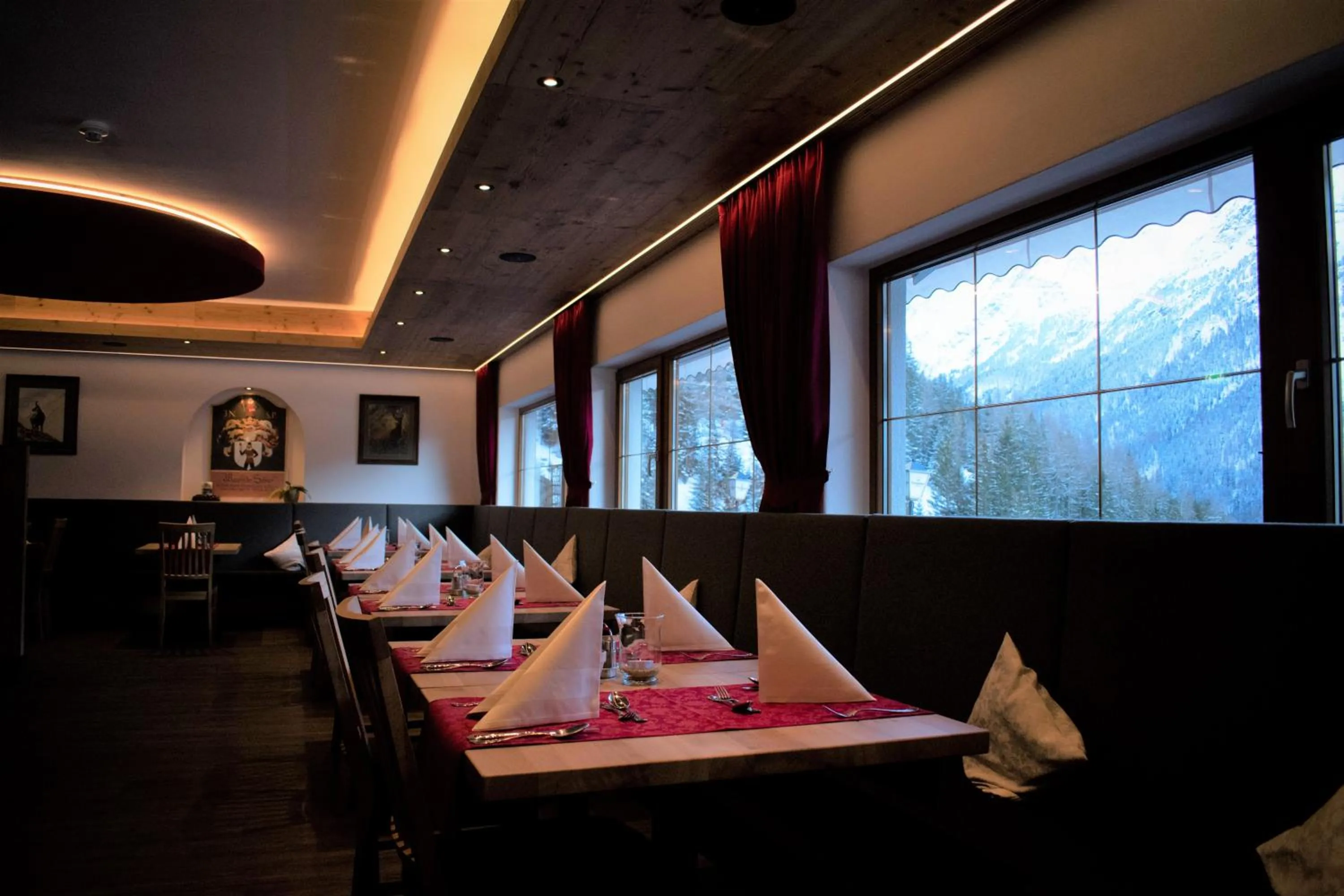 Restaurant/places to eat in Pension Winnebach