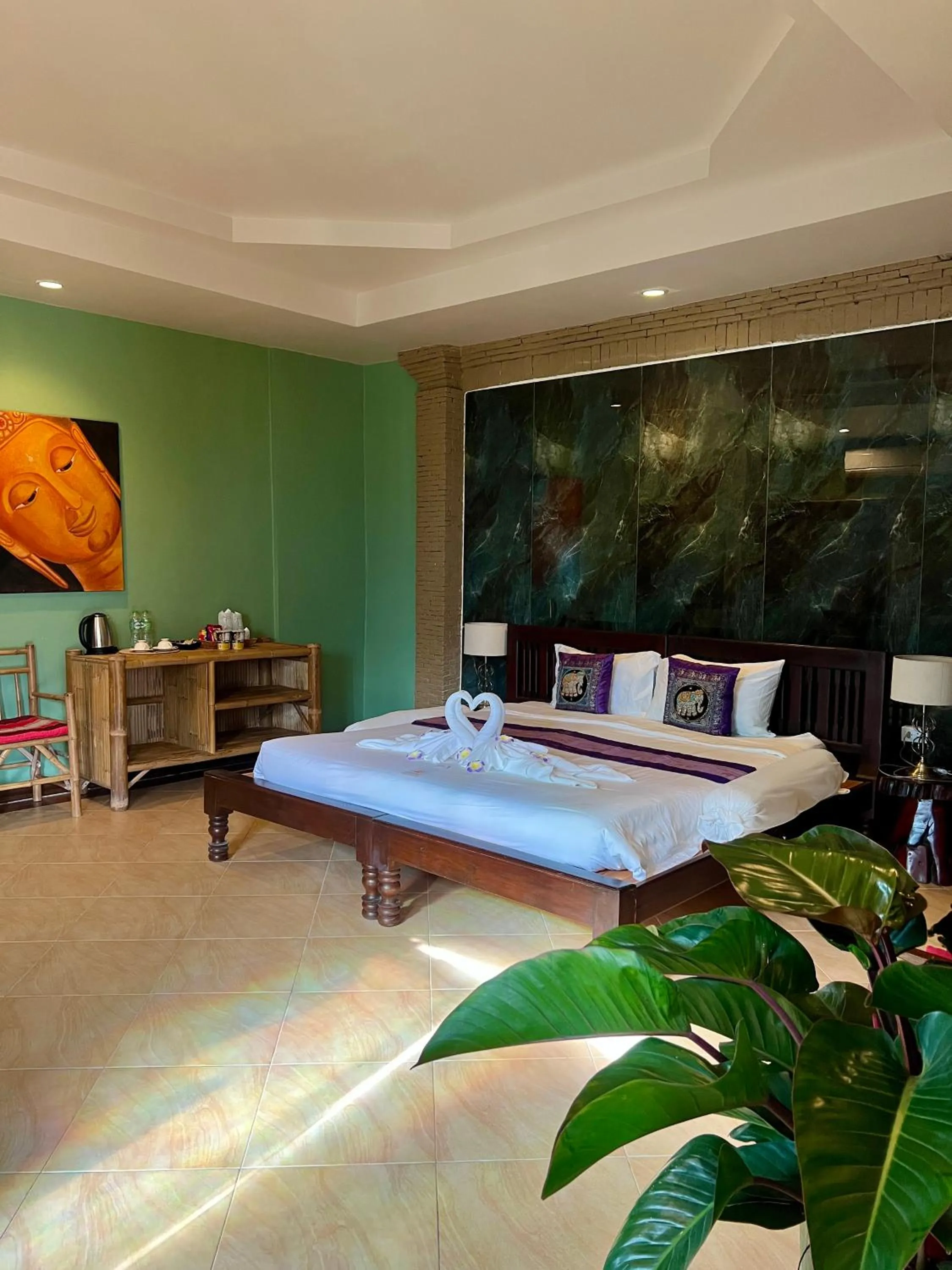 Bedroom, Bed in Baan Ton Rak Boutique Resort