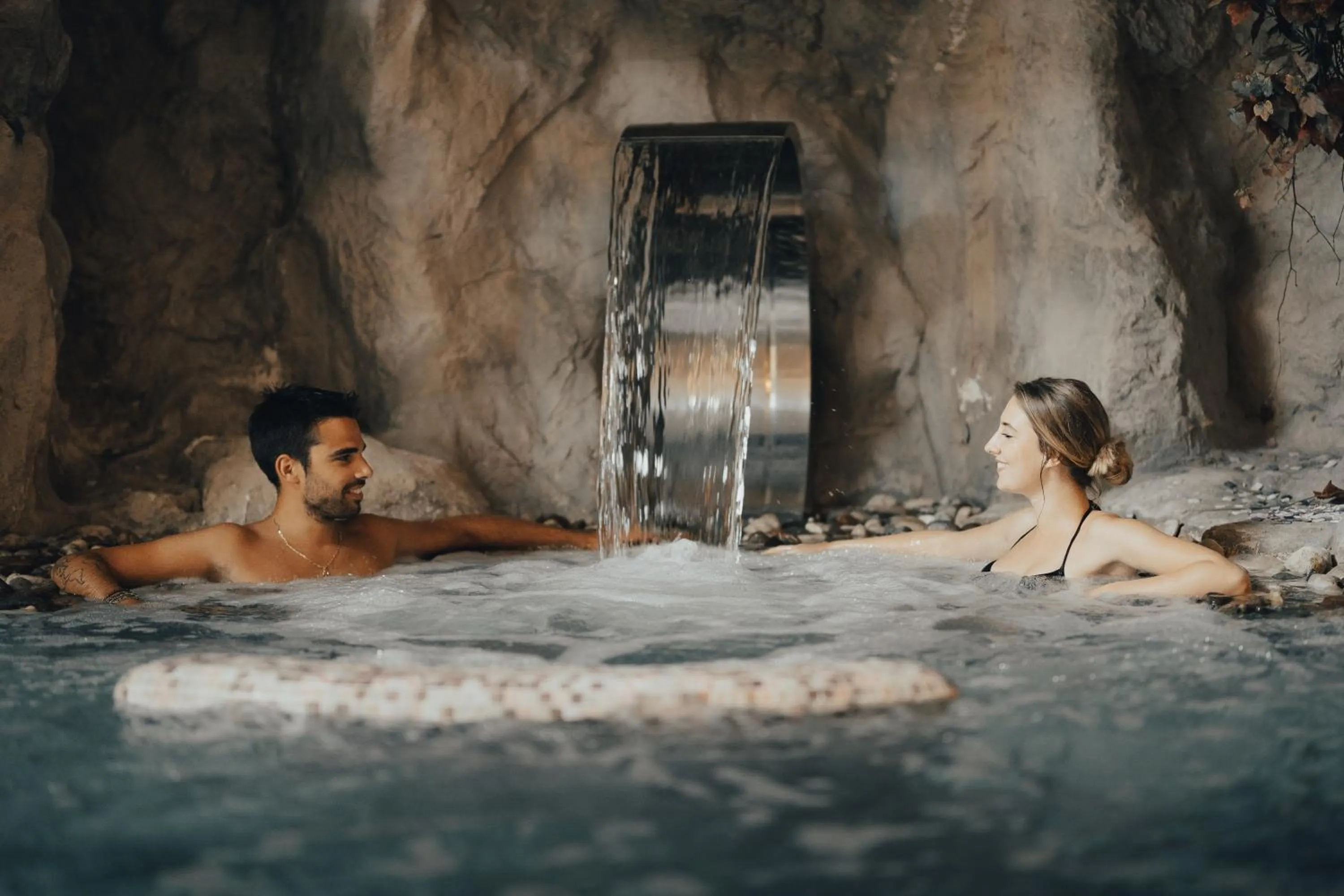 Swimming pool in Hotel La Soldanella