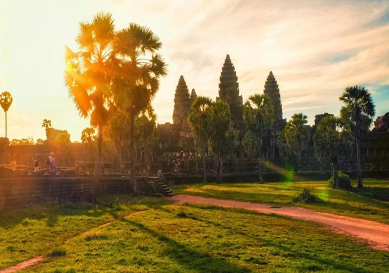 Property building in BB Angkor Green Resort